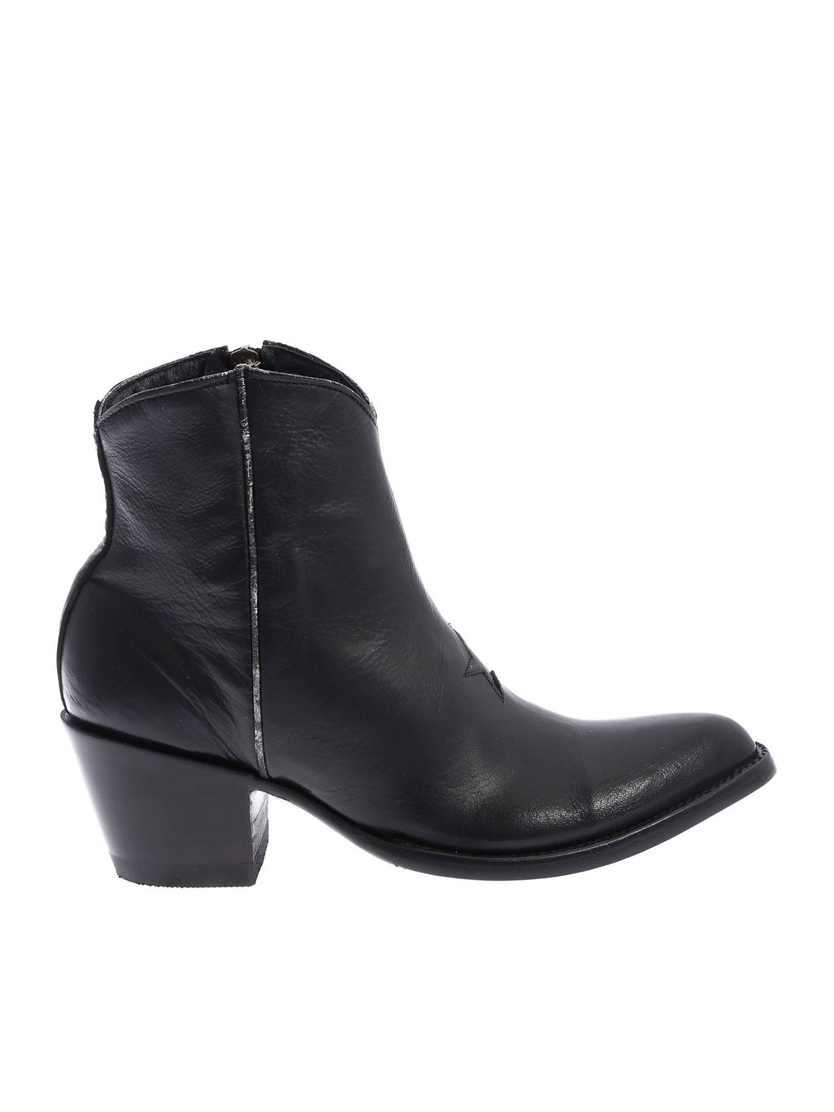 MEXICANA STAR 5 TEXAS BOOTS IN BLACK