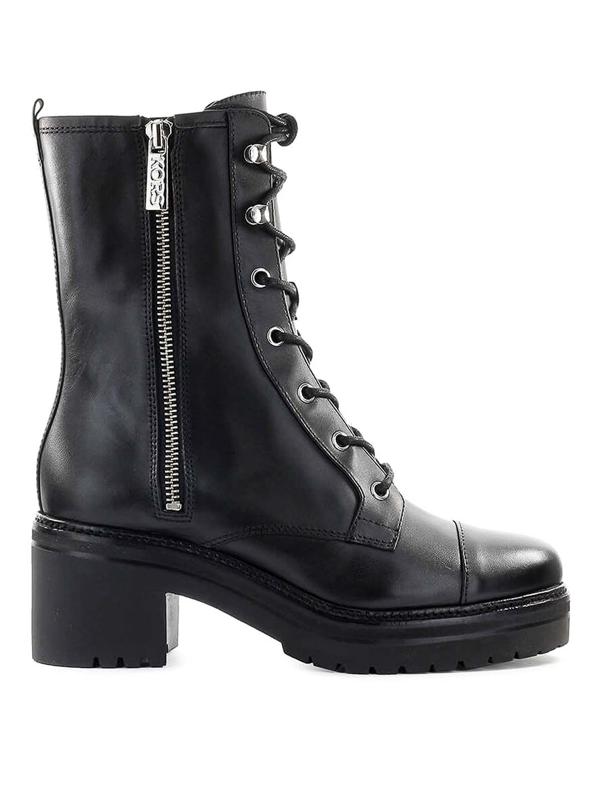 Michael Kors - Anaka leather combat boots - ankle boots - 40F9ANME5L001