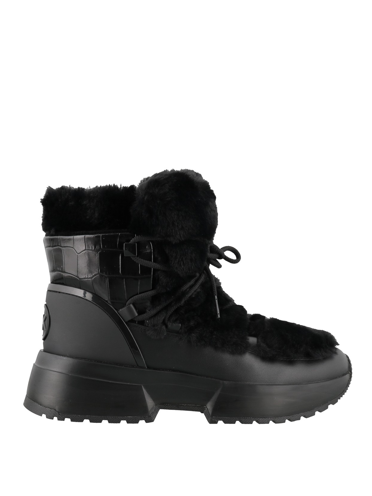 Total 60+ imagen michael kors black fur boots - Abzlocal.mx