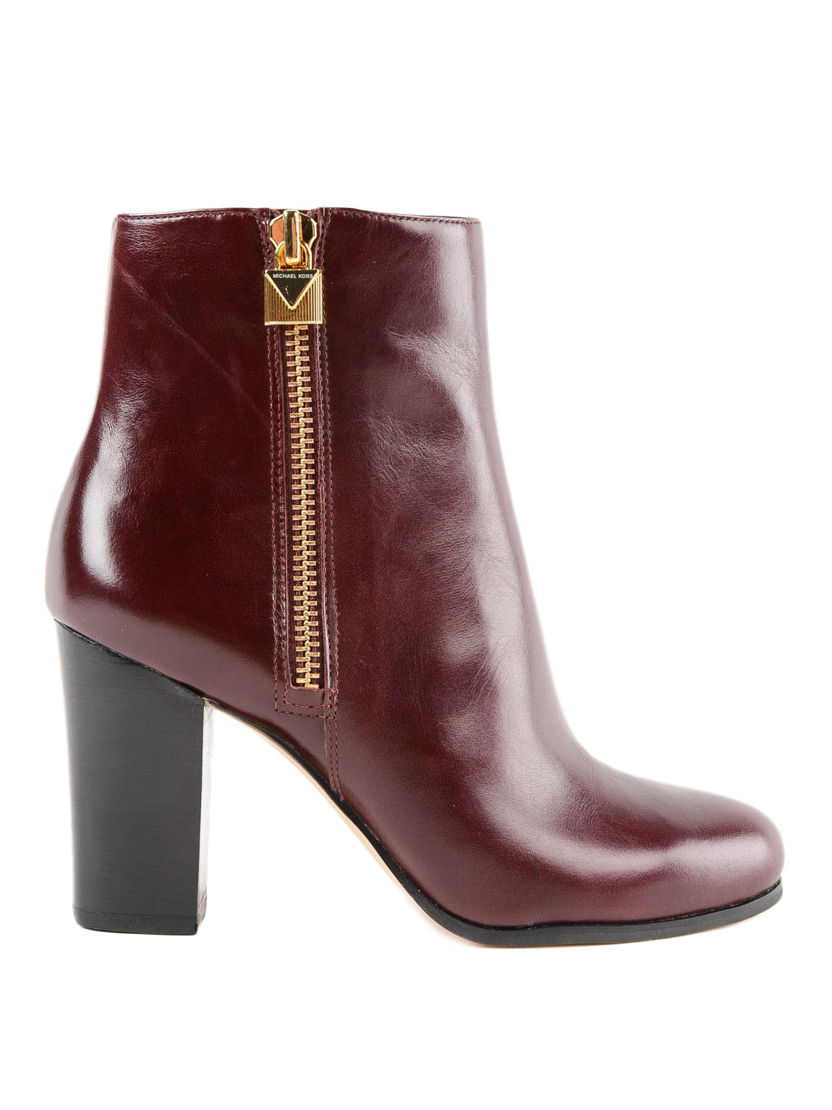 michael michael kors margaret leather booties