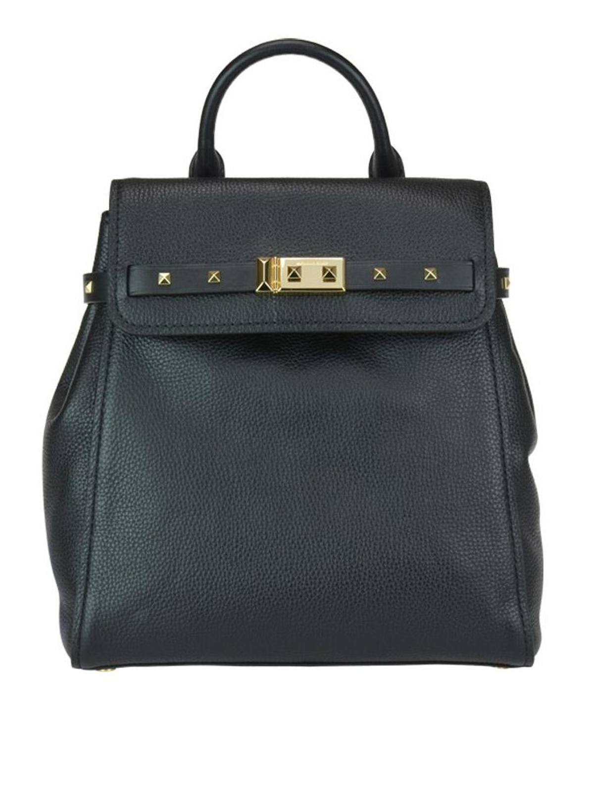 Backpacks Michael Kors - Addison black grained leather backpack -  30T8GZFB2L001