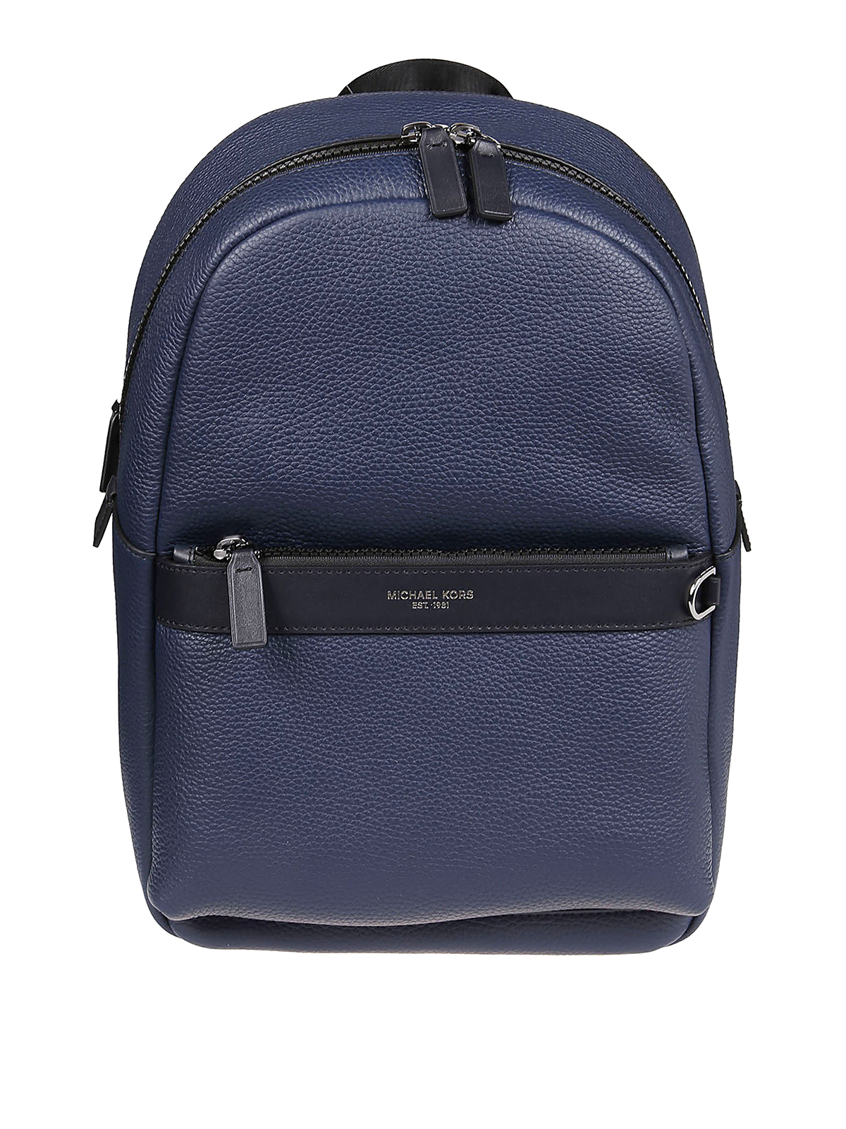 Backpacks Michael Kors - Greyson blue pebble leather backpack ...