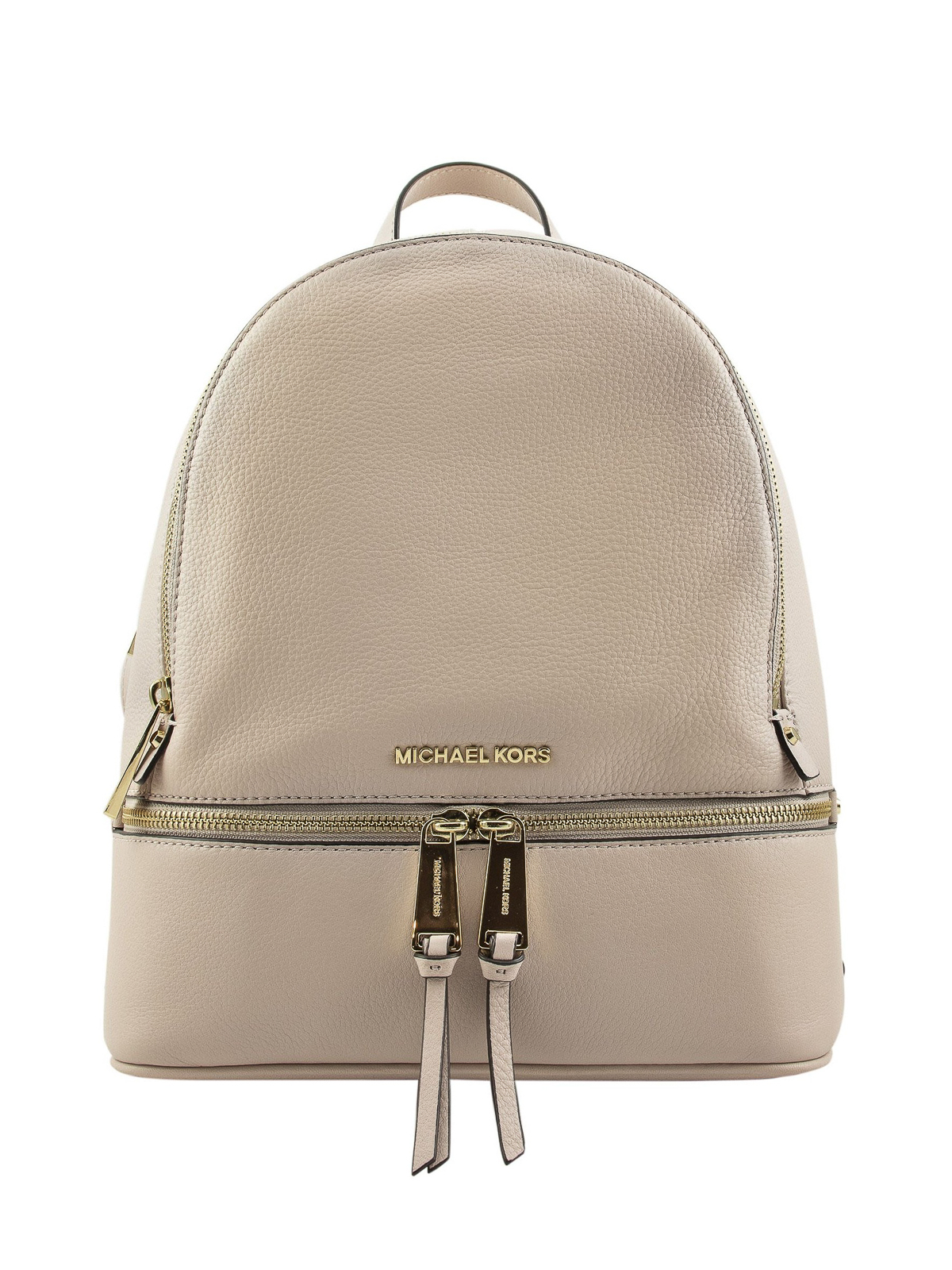 Backpacks Michael Kors - Rhea M light beige leather backpack - 30S5GEZB1L187