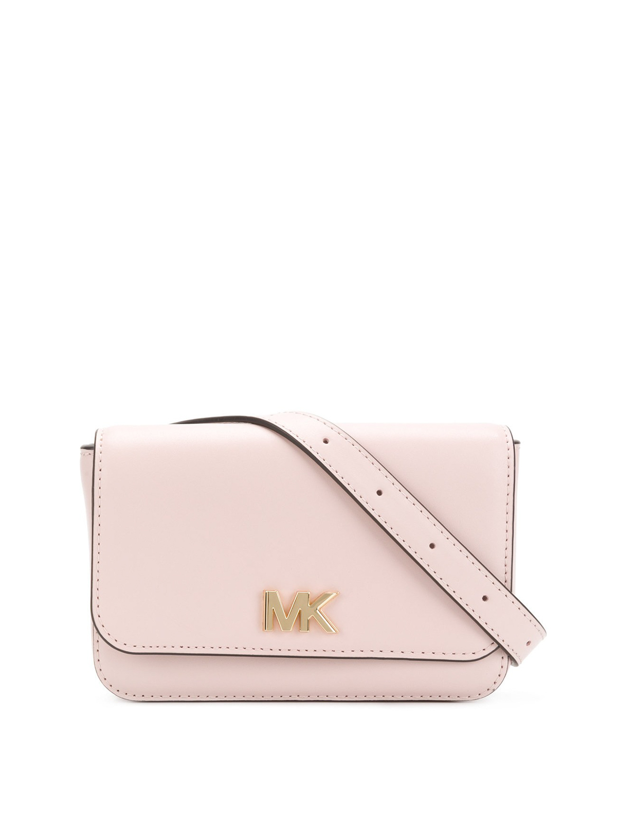 michael kors pink and white purse