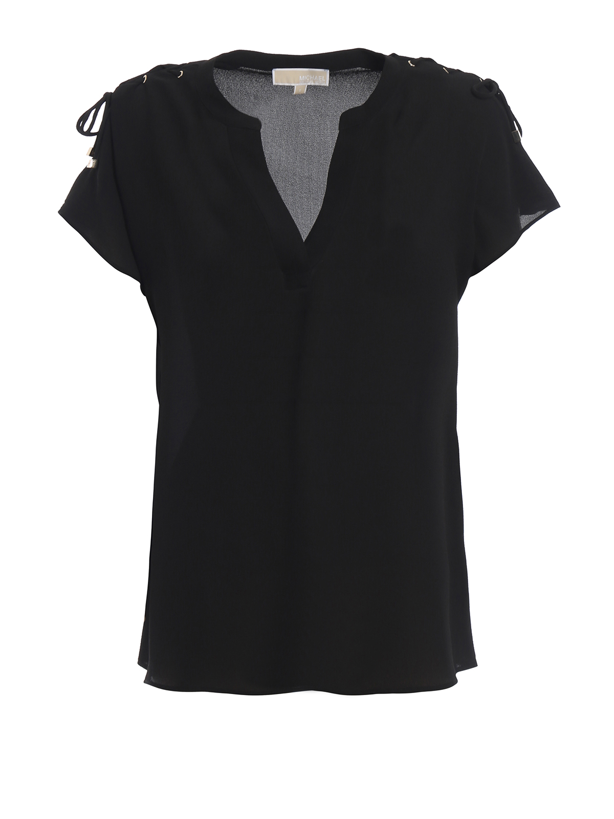 michael kors blouses black