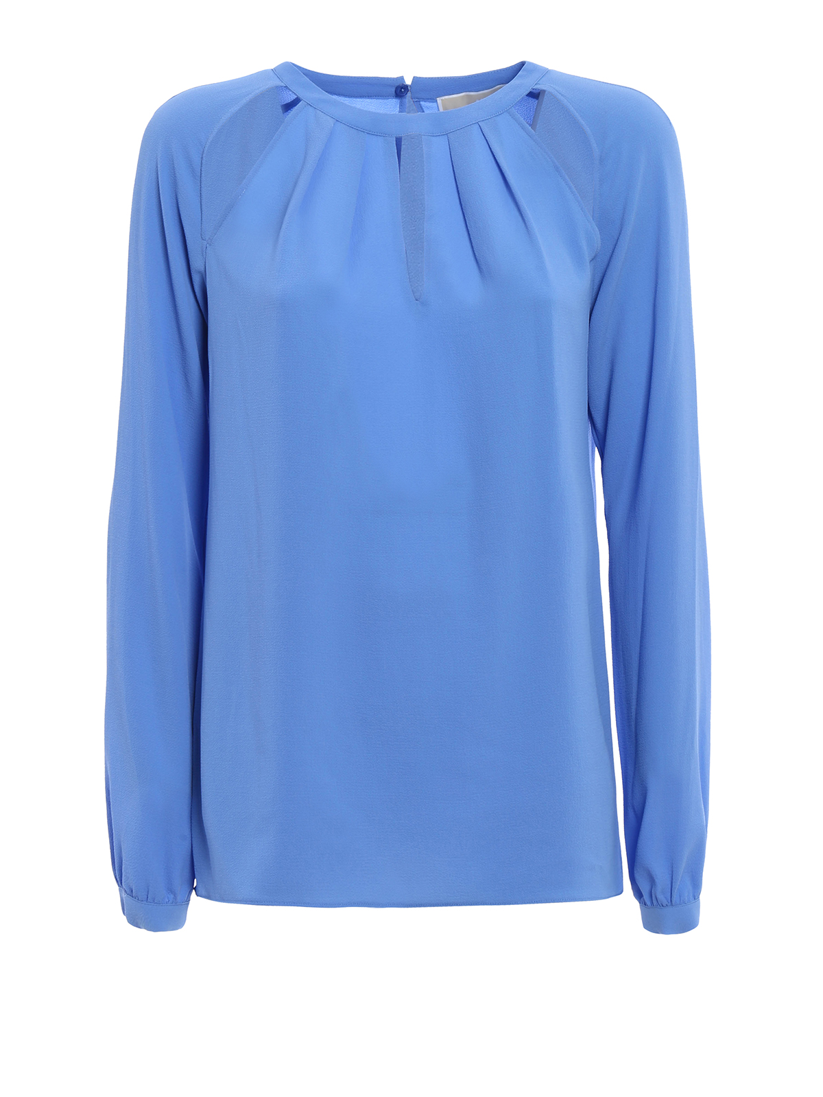 Crepe Raglan Slit Blouse By Michael Kors Blouses Ikrix crepe raglan slit blouse by michael kors blouses ikrix