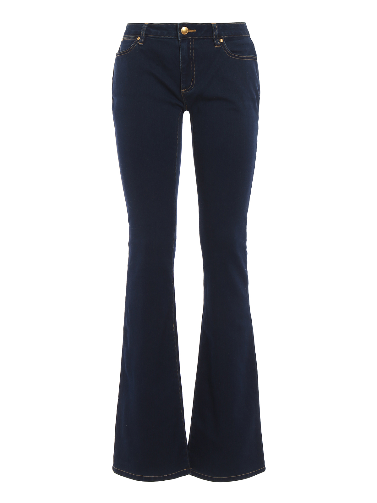 Michael Kors - Izzy mid rise twilight wash jeans - bootcut jeans ...