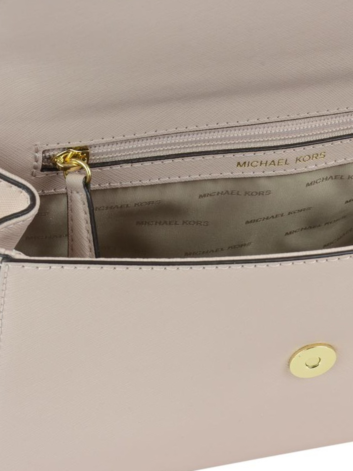 small light pink michael kors purse