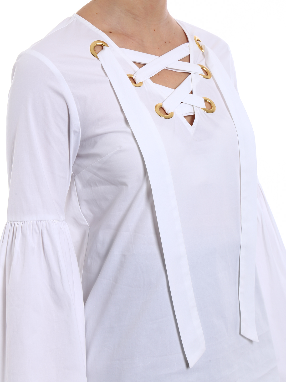 Michael Kors - Bell sleeved white 