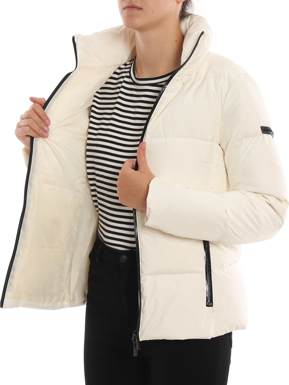 Padded jackets Michael Kors - Belted quilted puffer jacket - MF92J26YY4110