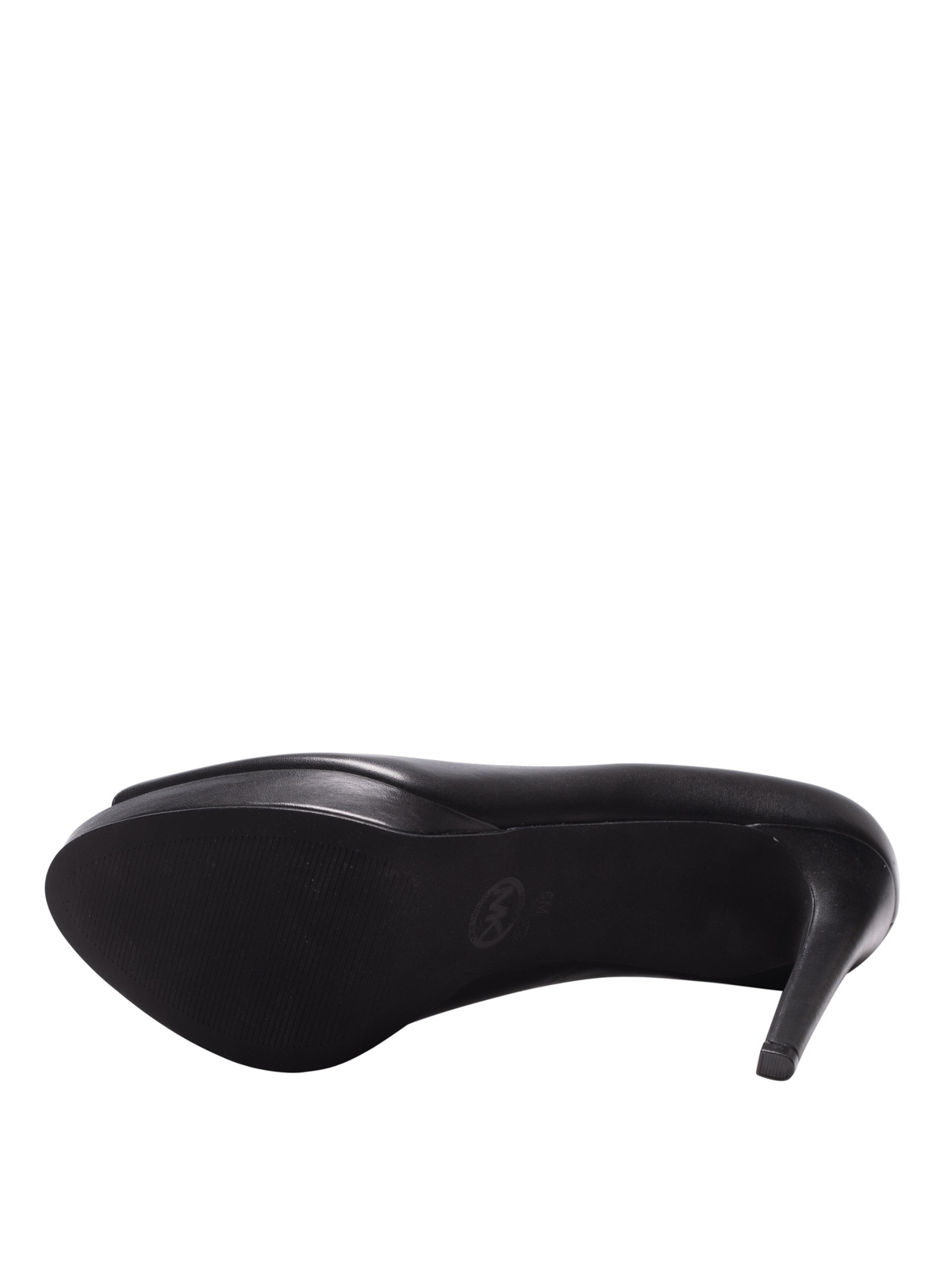 Court shoes Michael Kors - Erika black leather peep toe platform pumps -  40S8ERHP1L001