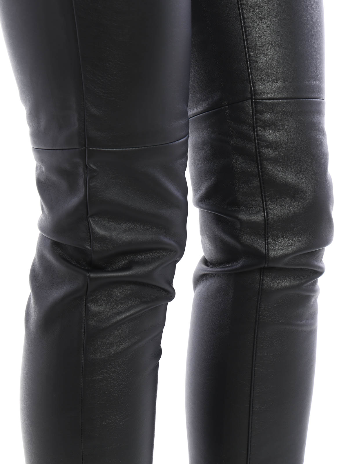 michael kors leather leggings