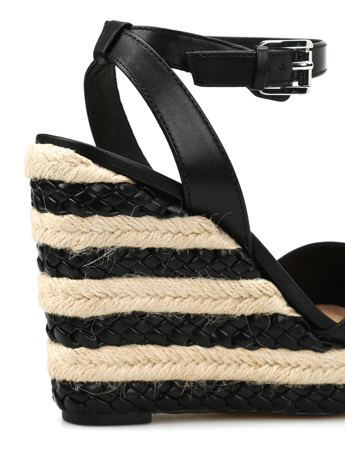 Espadrilles Michael Kors - Kyla wedge sandals - 40S6KLHA1LBLACK