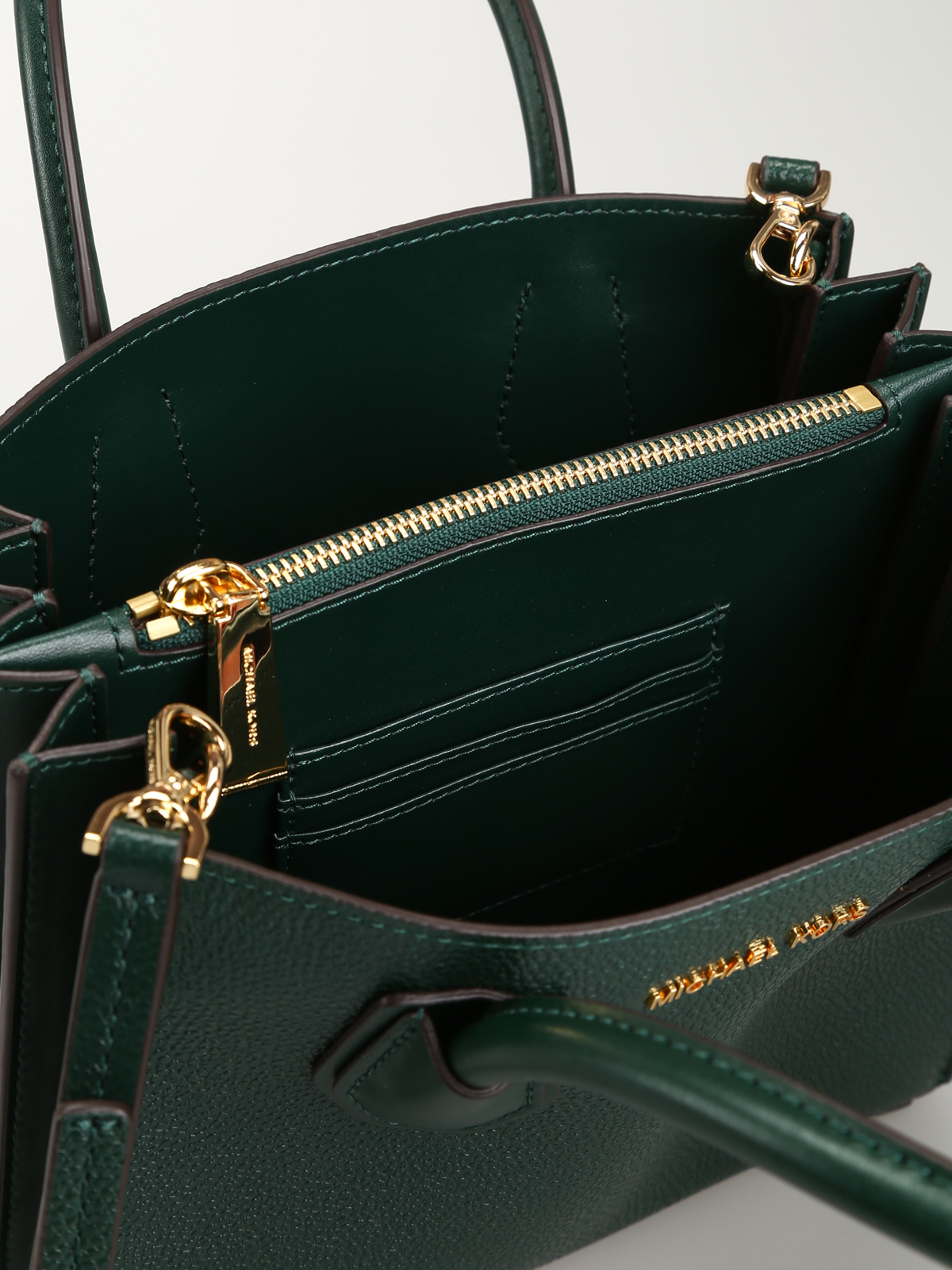 michael kors dark green purse