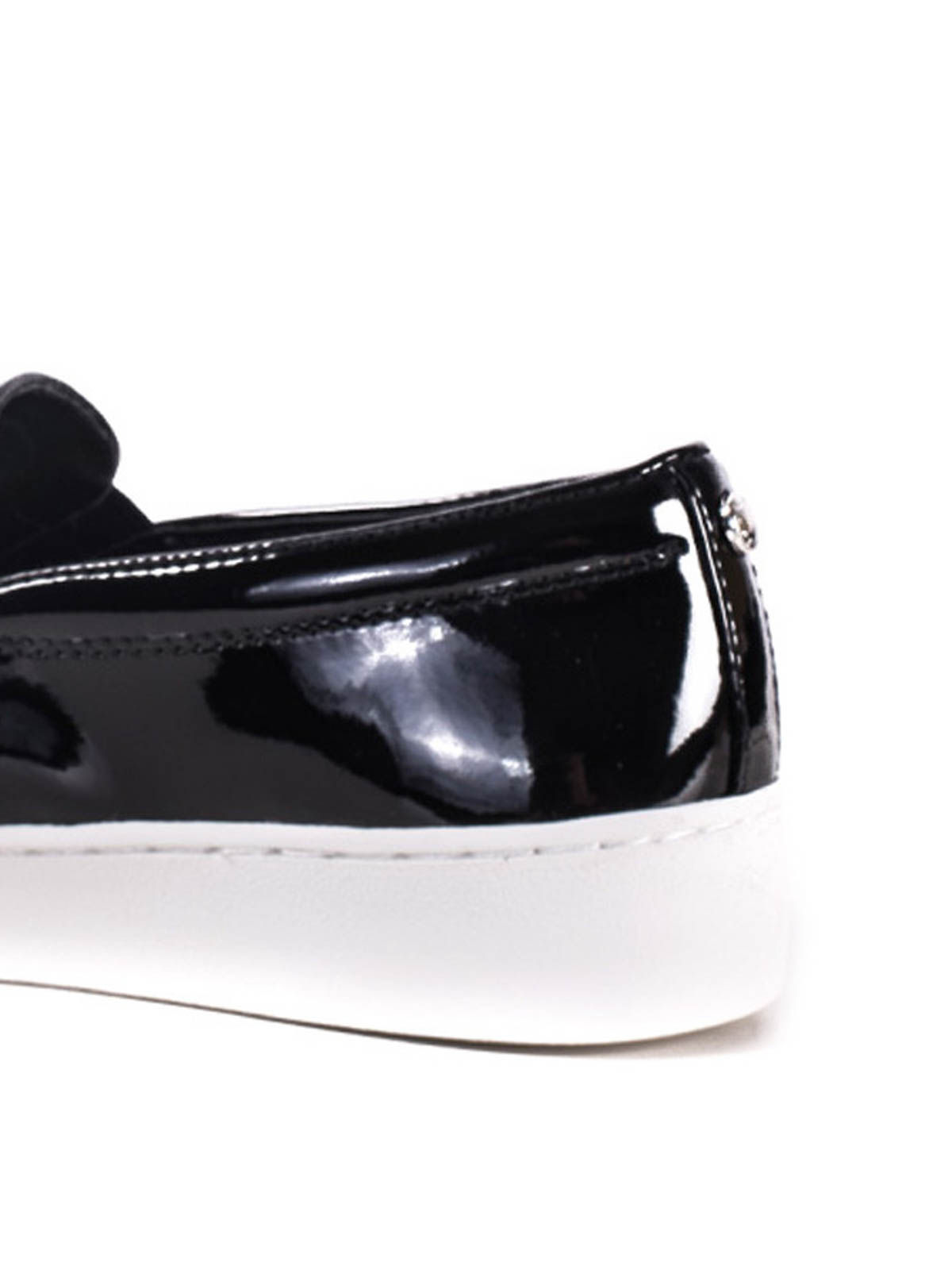 michael kors patent leather sneakers