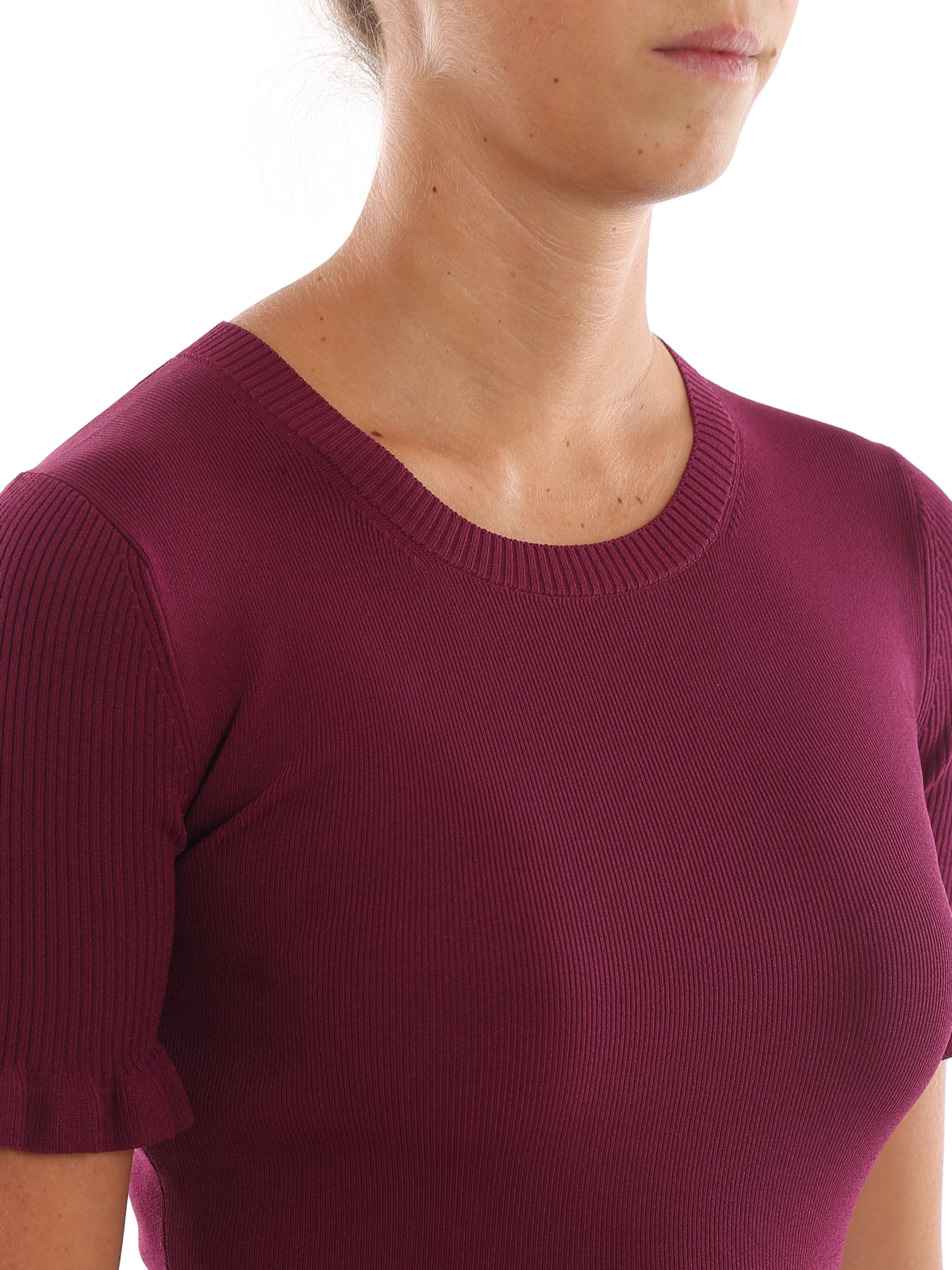 michael kors t shirt womens pink