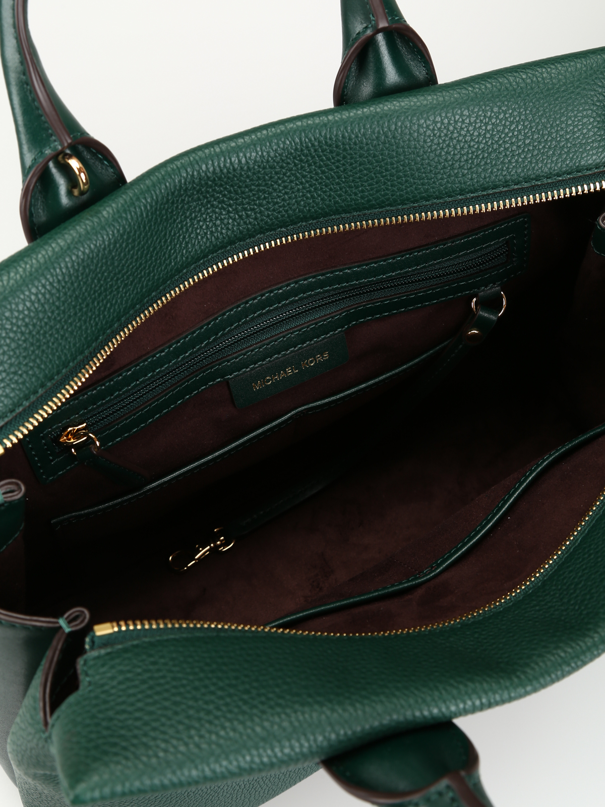 Michael Kors Green Leather Handbags 