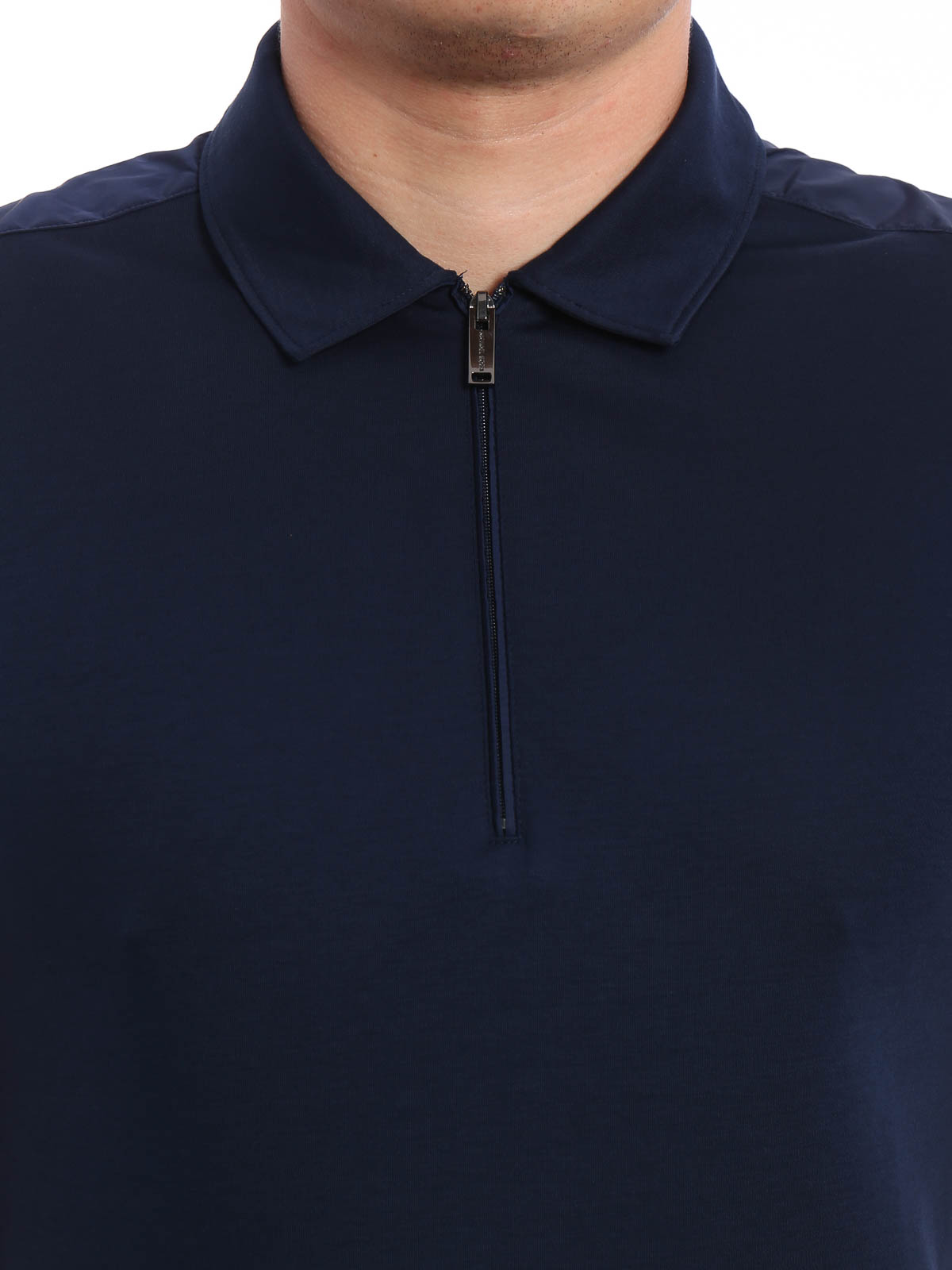 Polo shirts Michael Kors - Zip polo shirt - CS45F57C93MIDNIGHT 