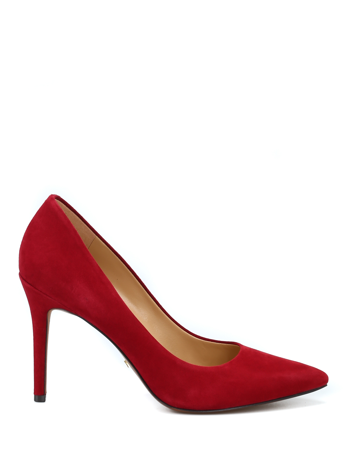 red michael kors shoes