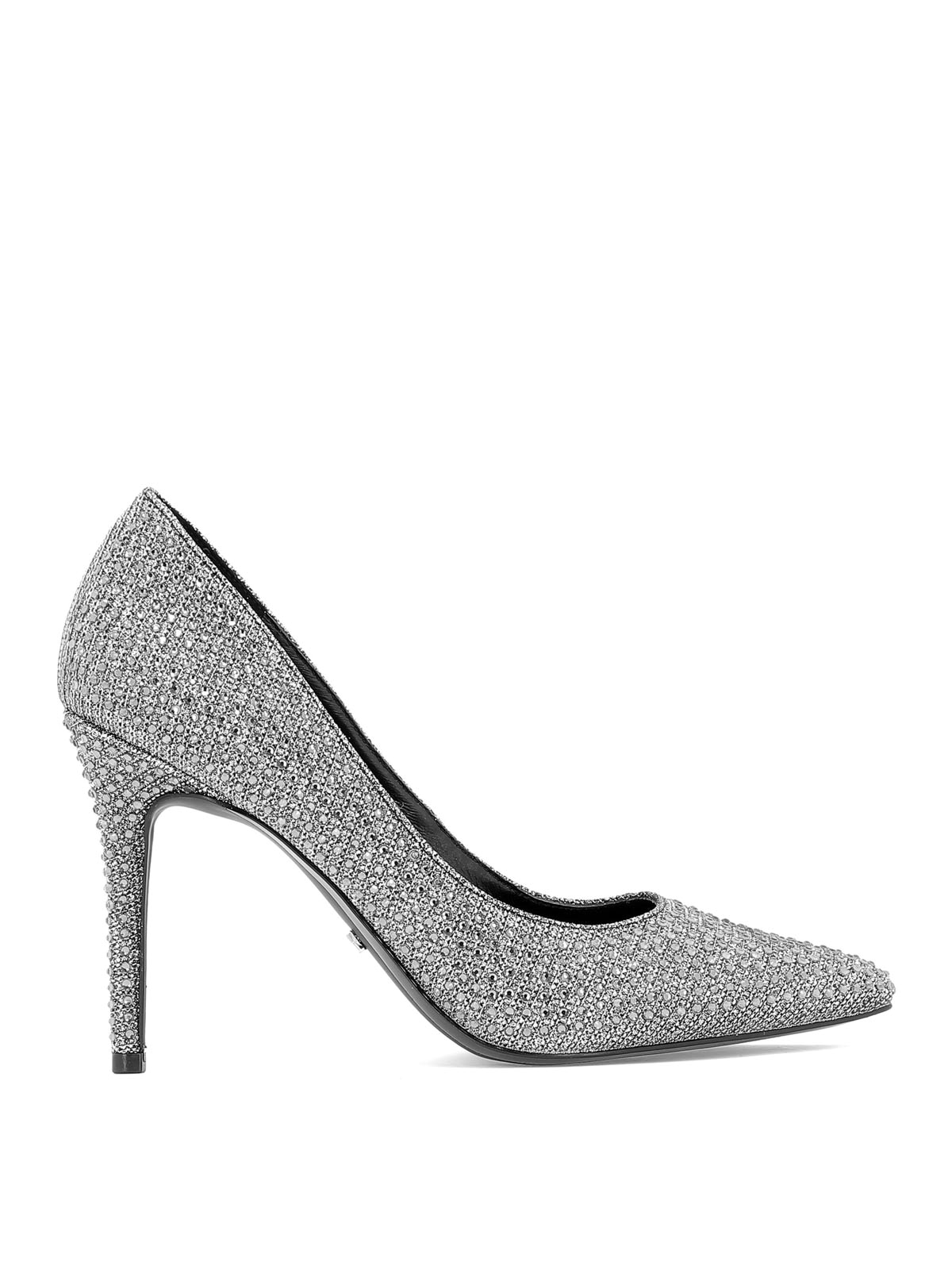 michael kors black sparkly heels