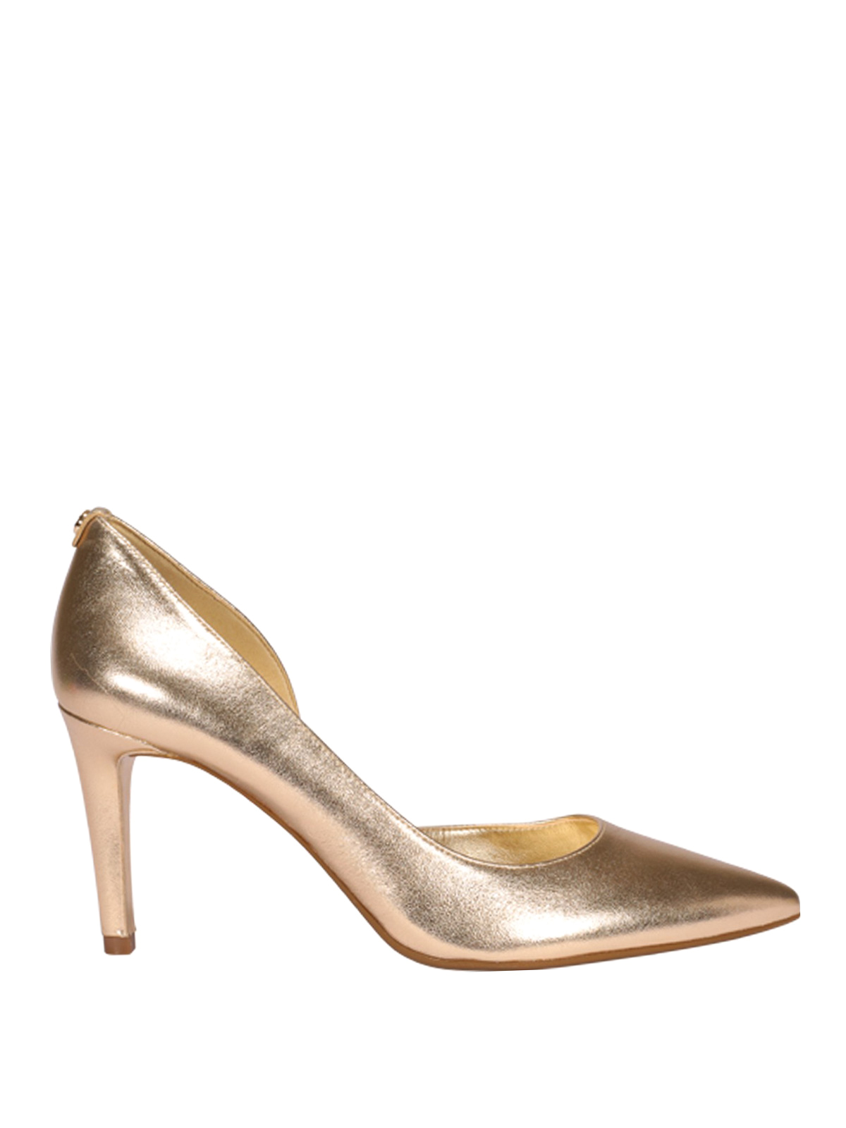 Court shoes Michael Kors - Dorothy Flex d'Orsay golden leather pumps -  40T9DOMP2M740