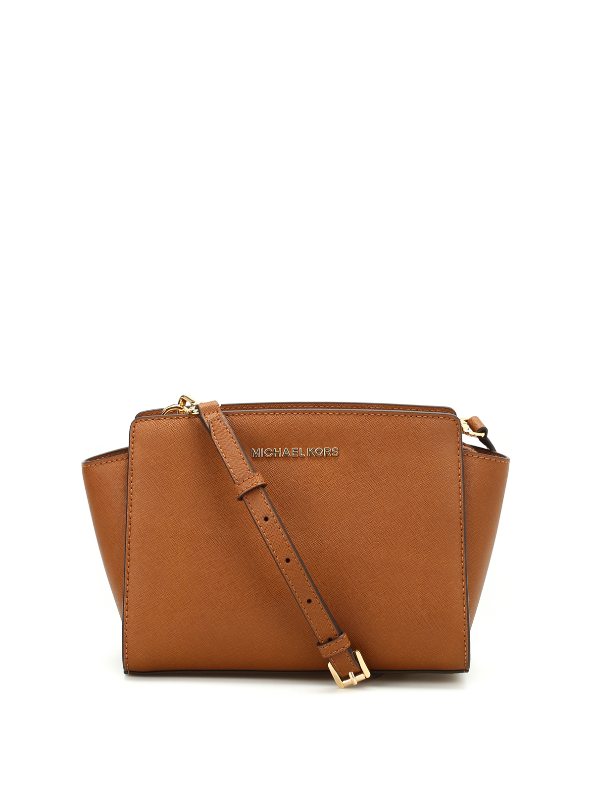 Cross body bags Michael Kors - Selma saffiano medium messenger bag ...