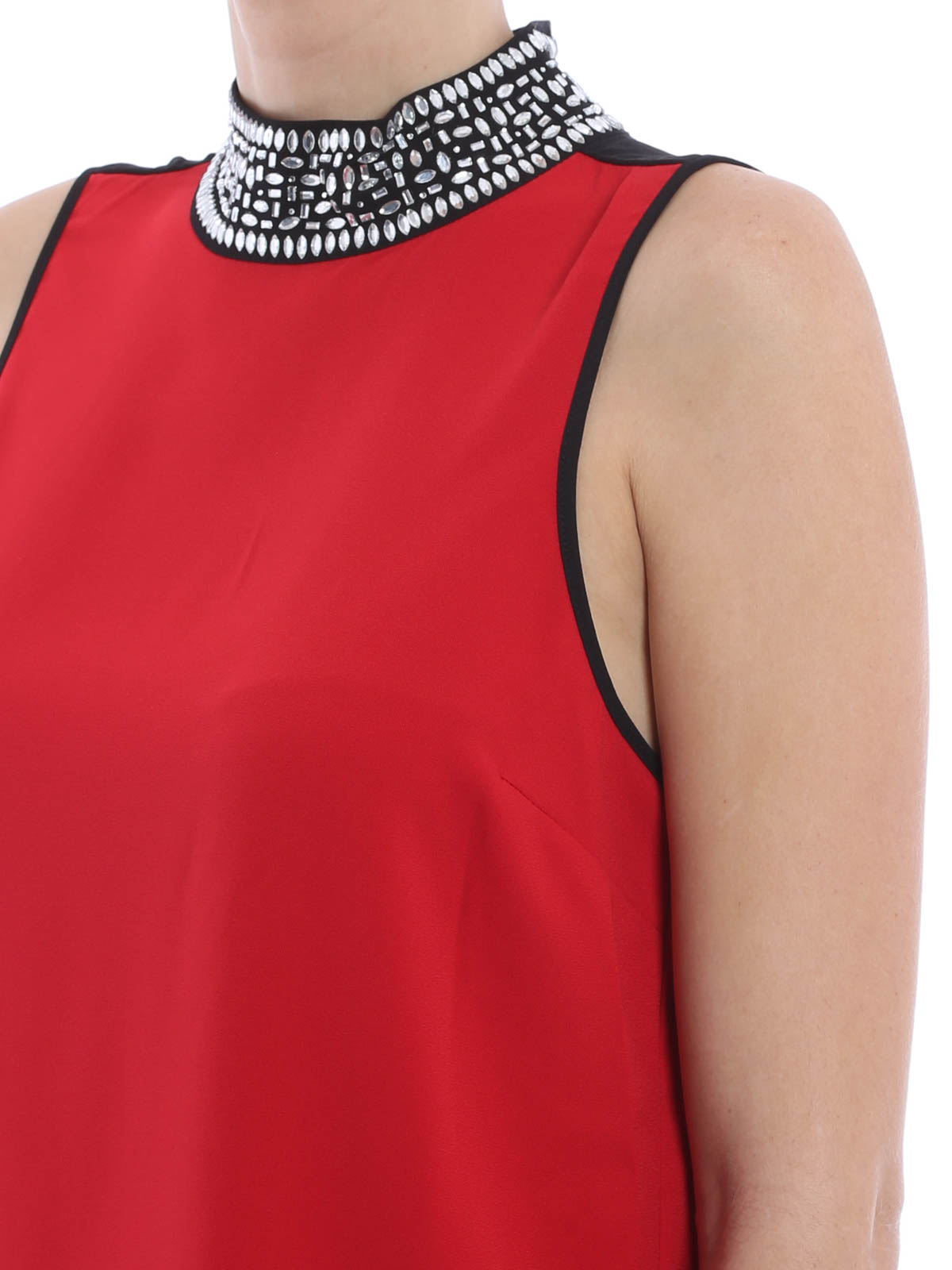 michael kors embellished top