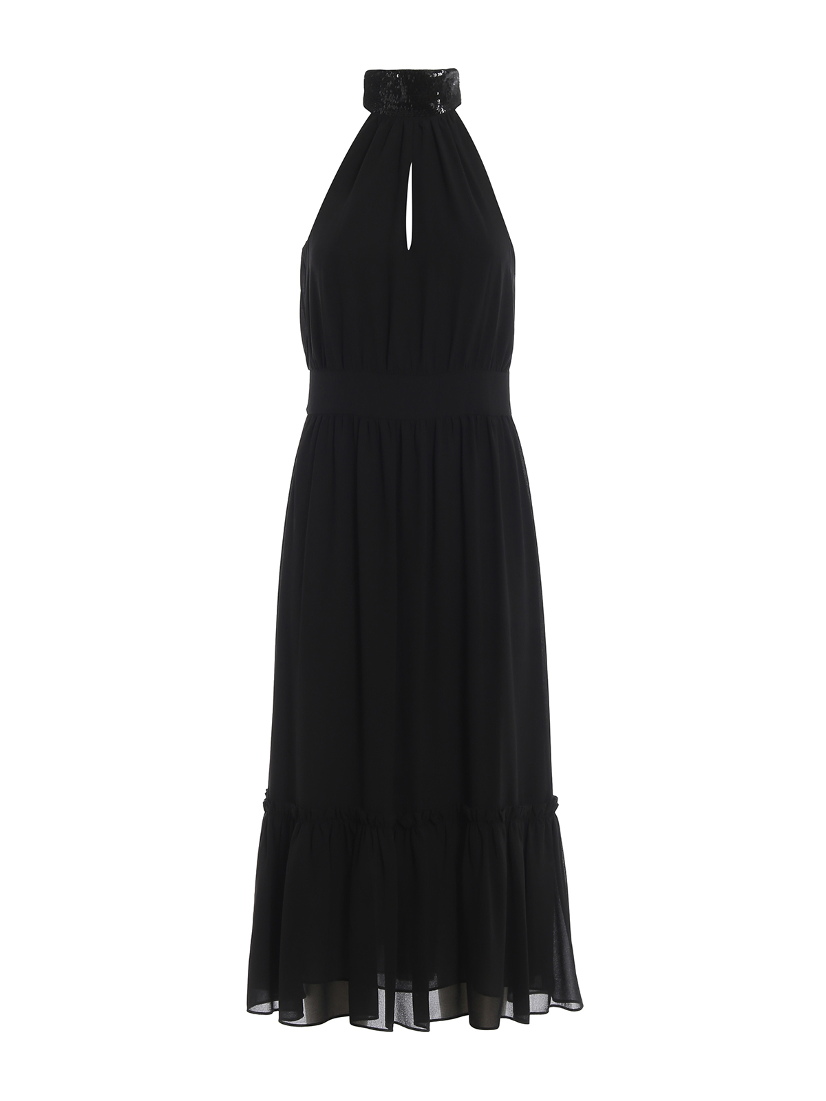 Evening dresses Michael Kors - Sequin collar midi dress - MH88Y8M7R3001