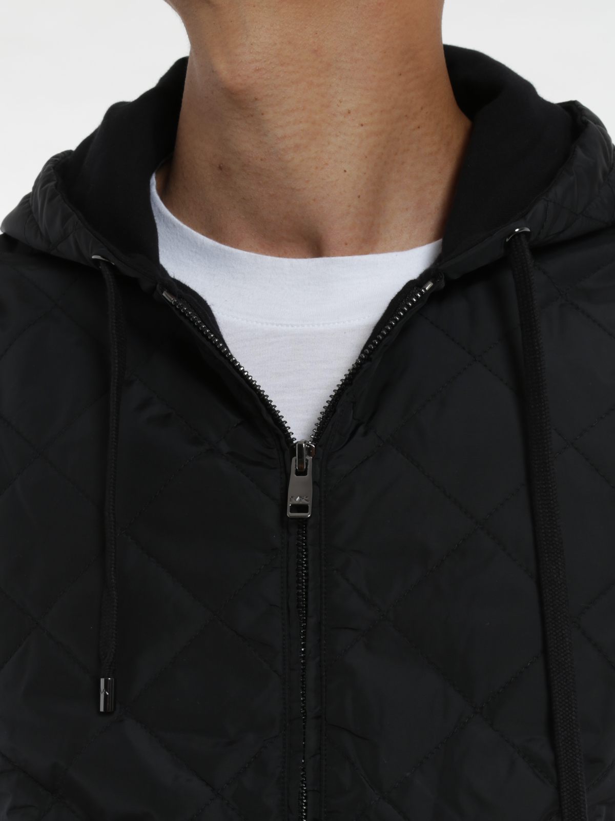 Padded jackets Michael Kors - Hooded vest - CF55FPC07TBLACK 