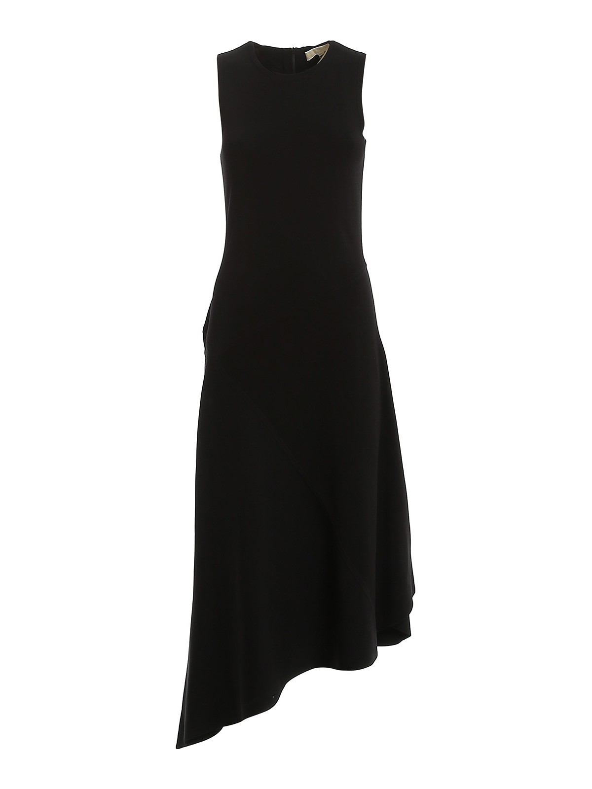 Knee length dresses Michael Kors - Asymmetric dress - MU08ZRTBVCBLACK