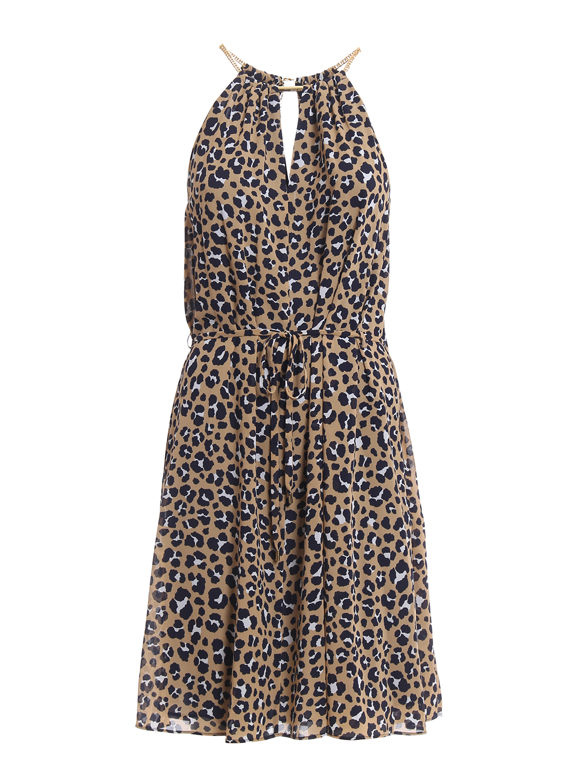 michael kors tiger print dress