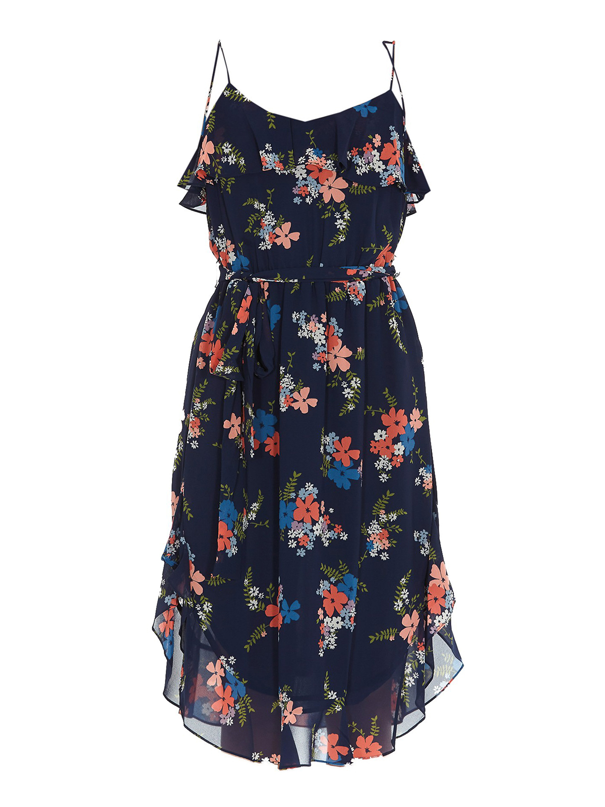 Knee length dresses Michael Kors - Floral georgette dress - MS08ZLHE7L624