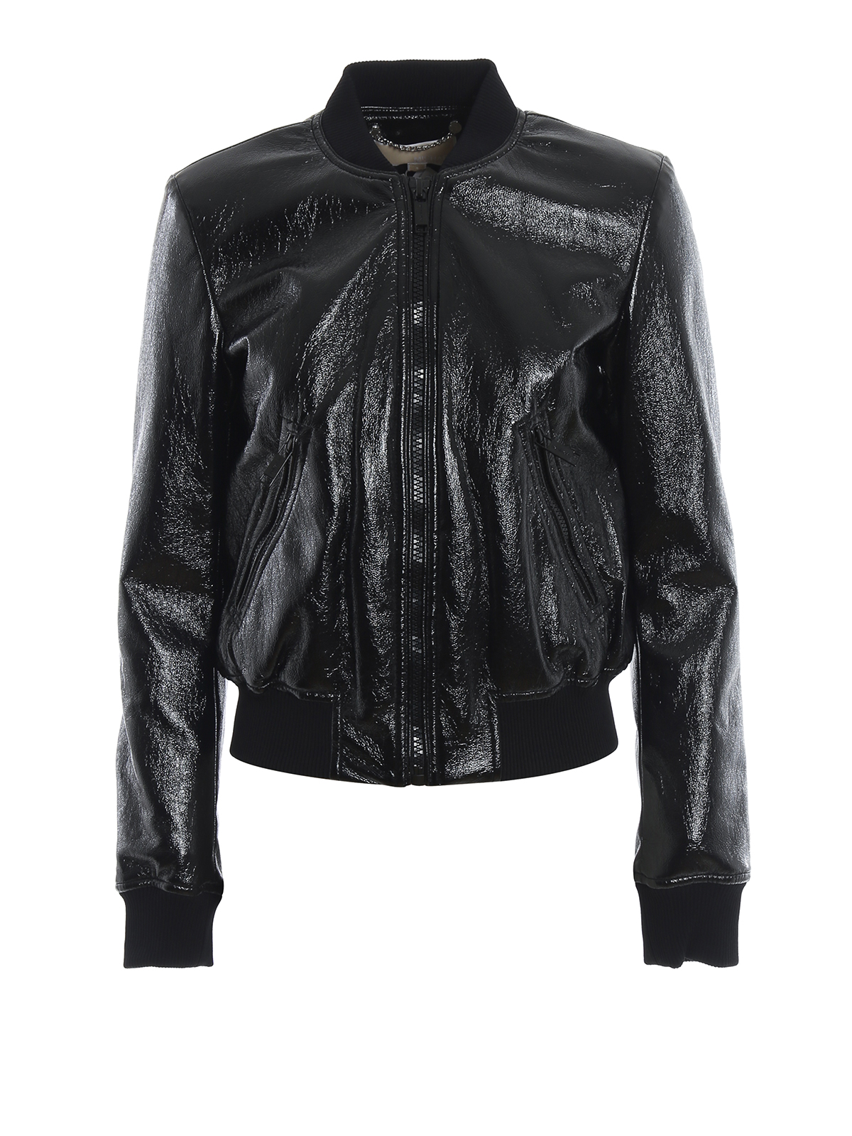 michael kors faux leather jacket