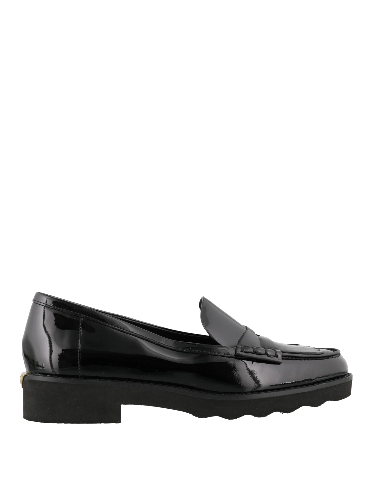 michael kors patent leather loafers