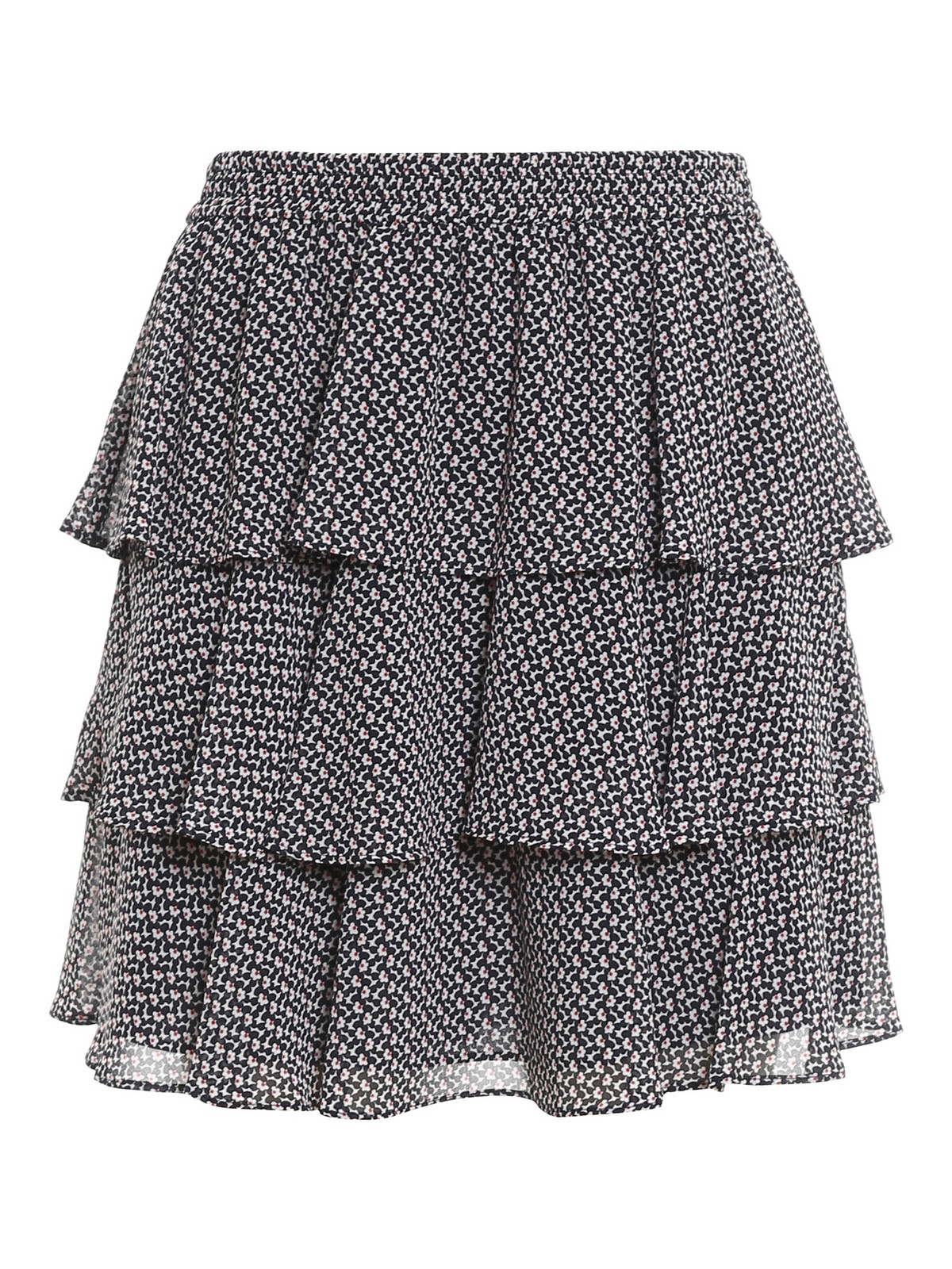 Mini skirts Michael Kors - Floral patterned crêpe mini skirt ...