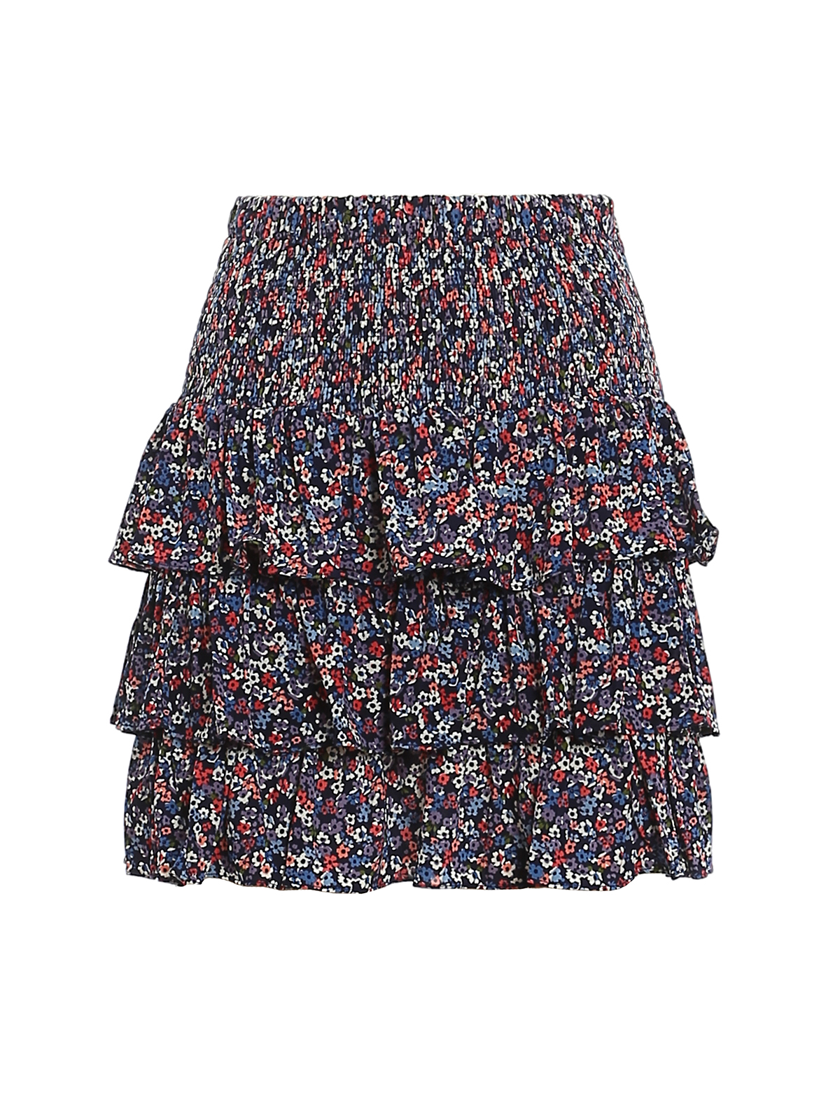 Michael Kors - Flounced floral mini skirt - mini skirts - MS07F3PE1P624