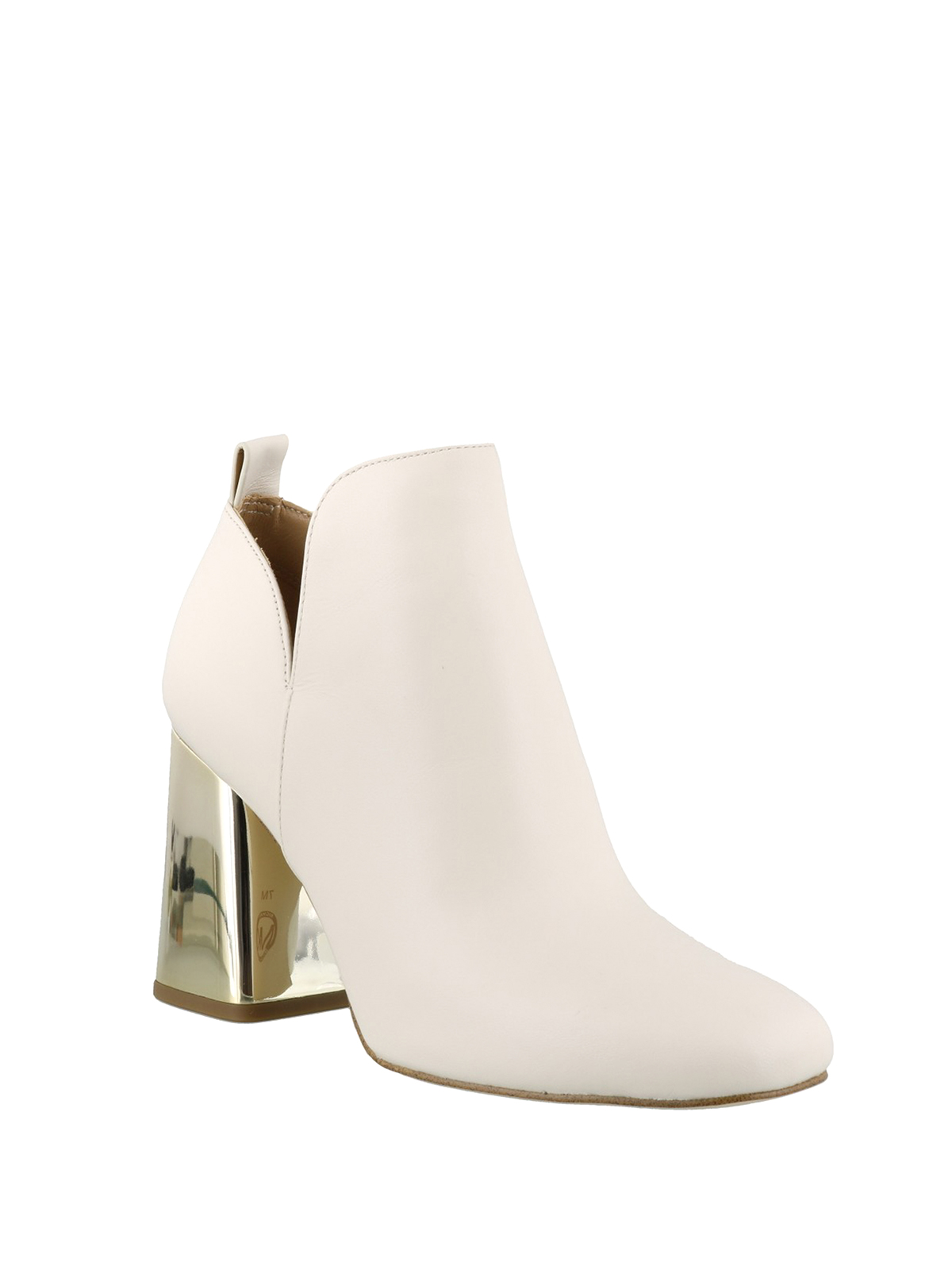 michael kors white ankle boots