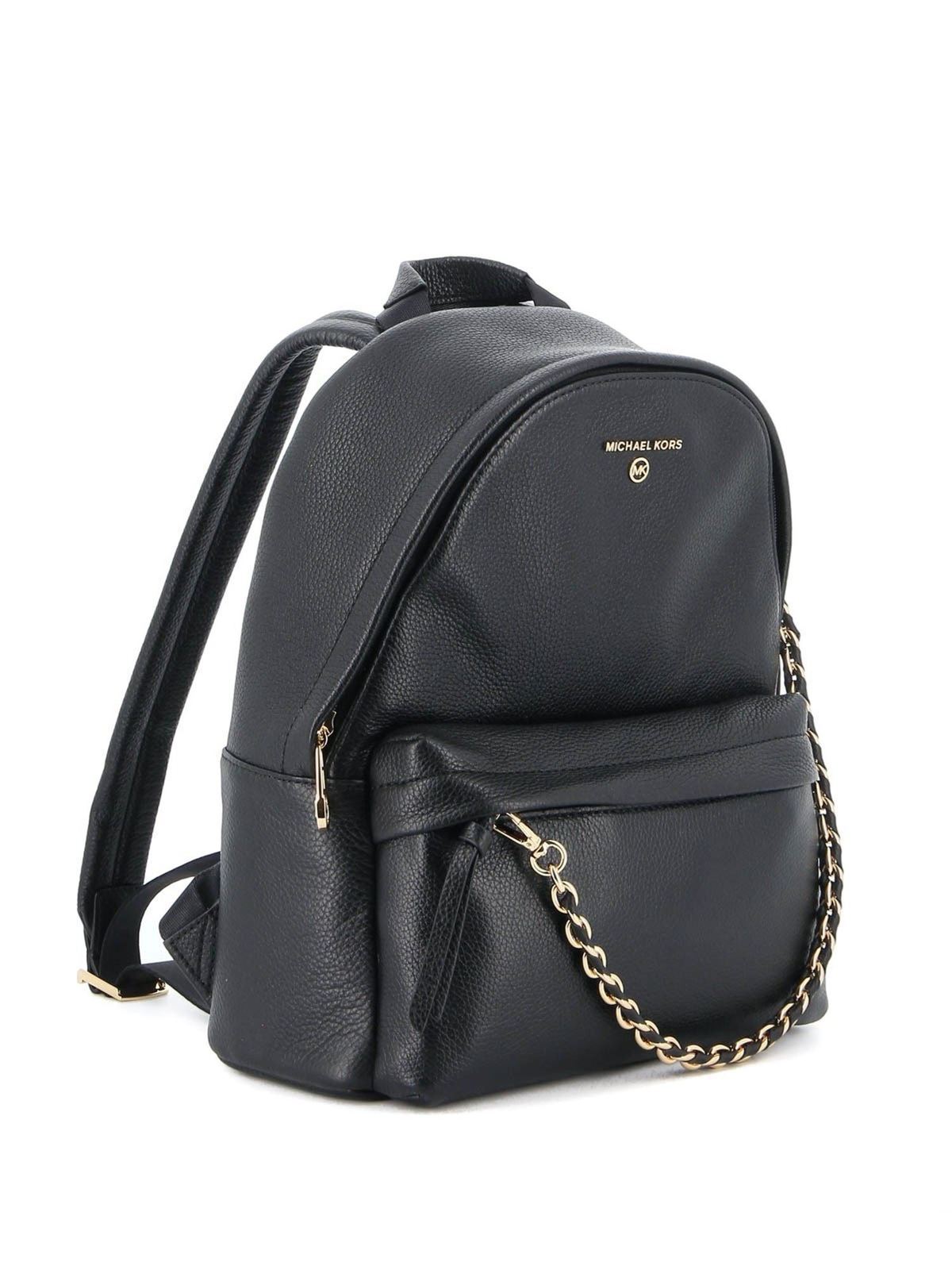 Backpacks Michael Kors - Slater medium backpack in black - 30T0G04B1LBLACK