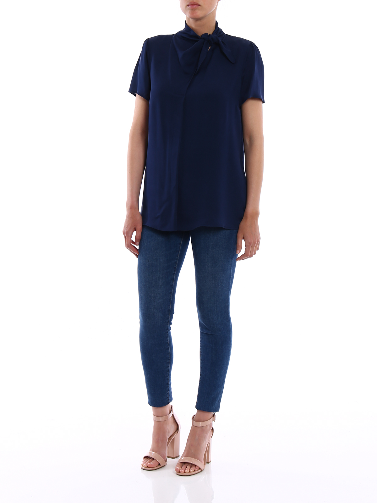 michael kors blouses navy