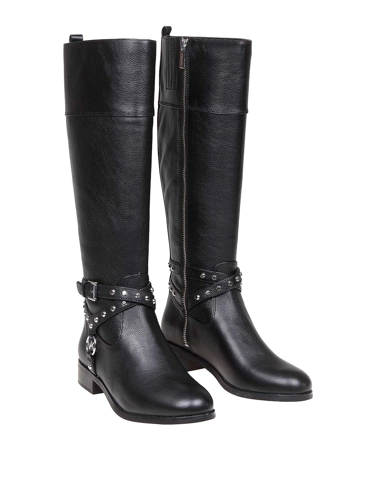 Boots Michael Kors - Preston leather boots - 40F9PRFB6L001 