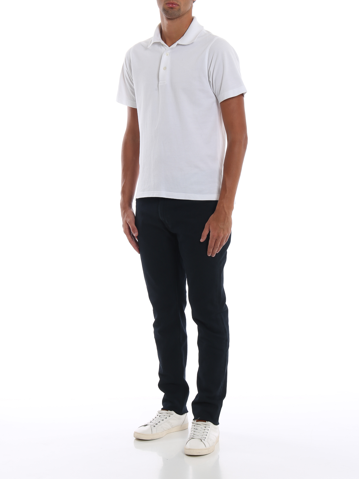 Casual trousers Michael Kors - Parker slim fit five pocket slacks -  CF89A5G21N428