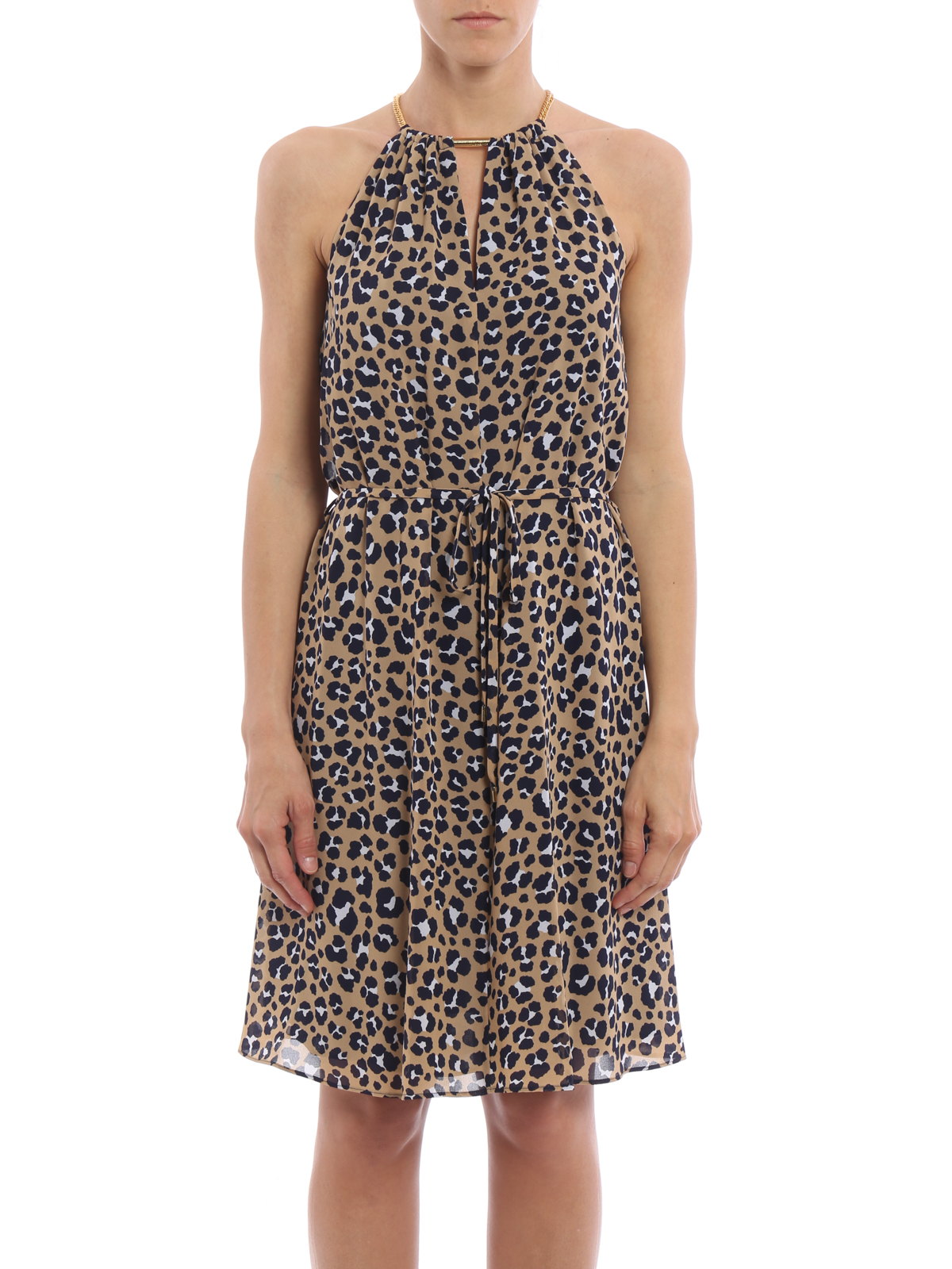 Michael Kors - Chain neckline animal 