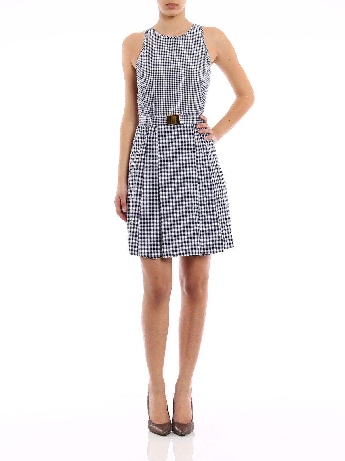 michael kors checkered dress