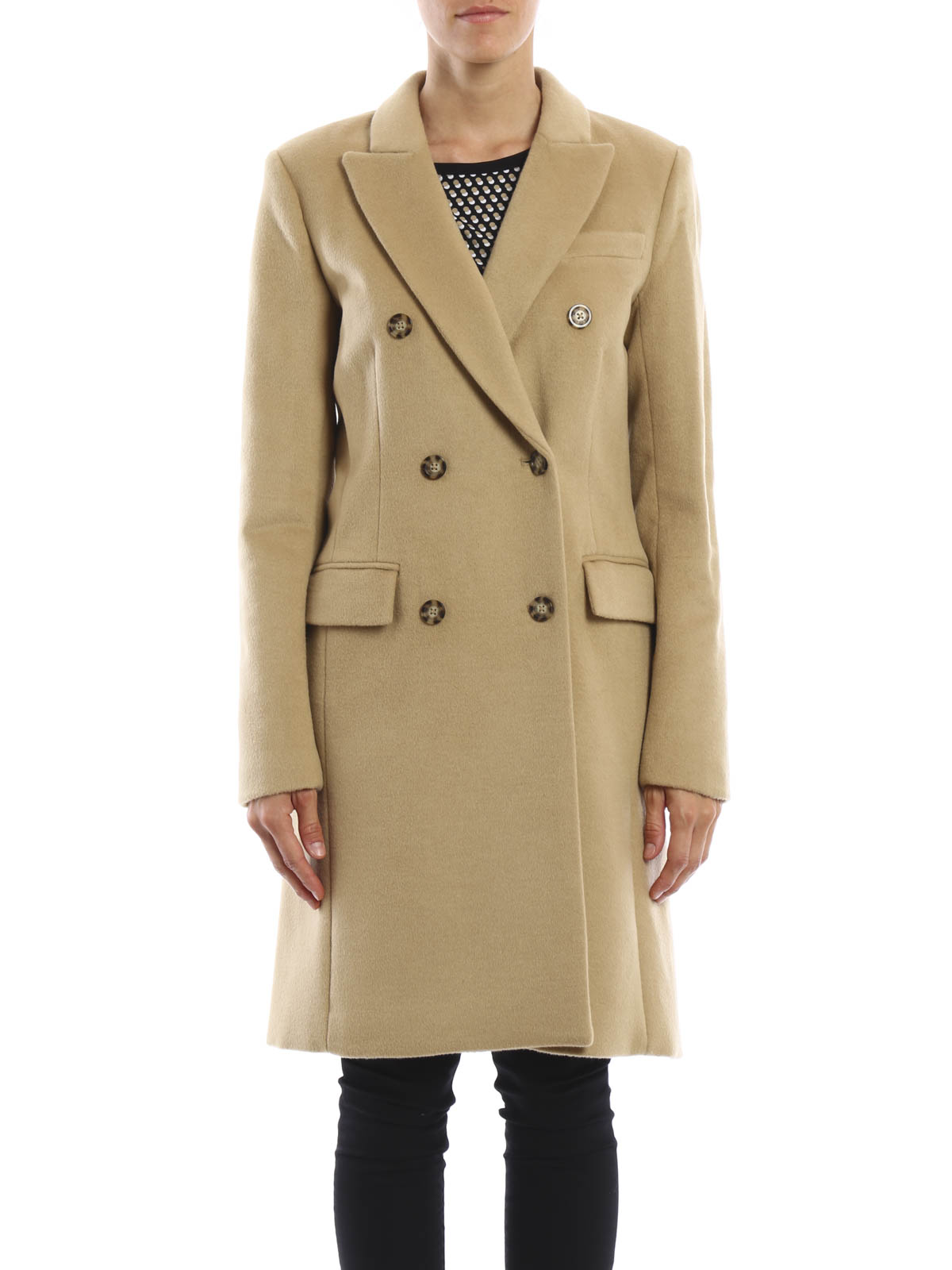 Long coats Michael Kors - Wool blend coat - MU62HBM0TJ250 | iKRIX.com