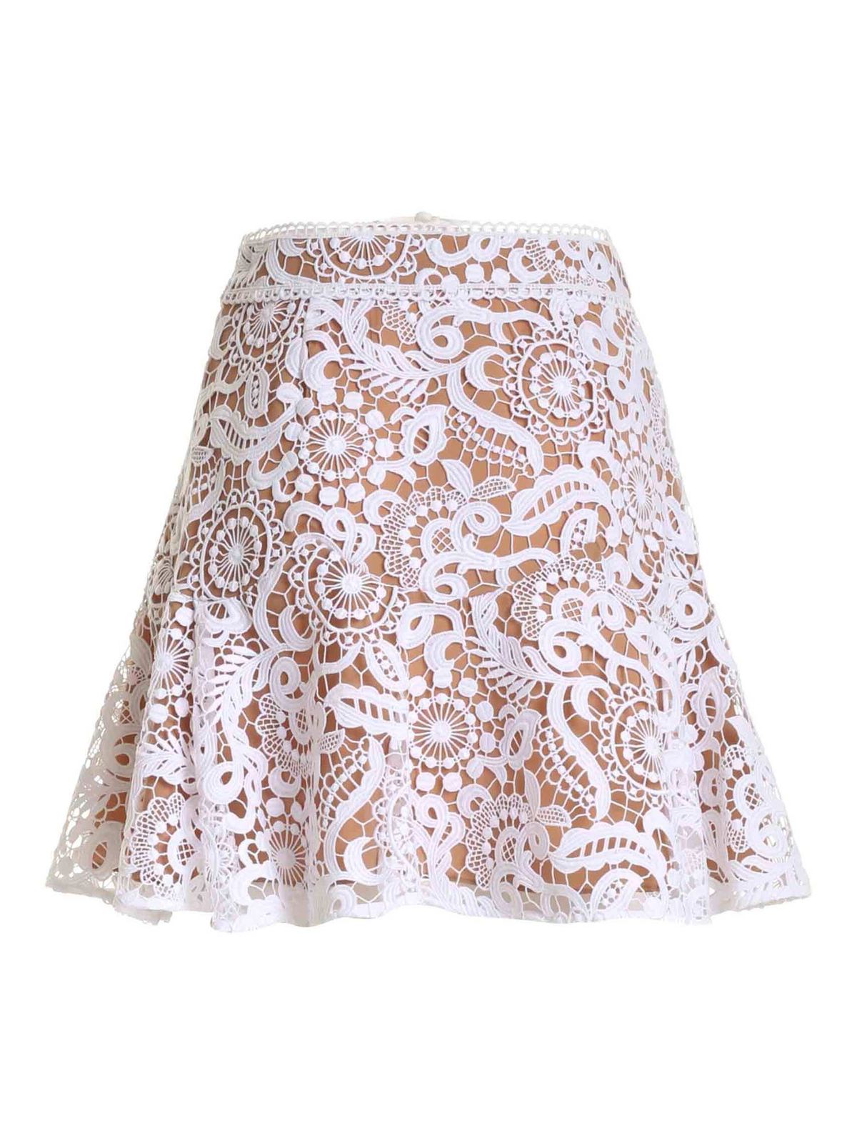 mk lace skirt