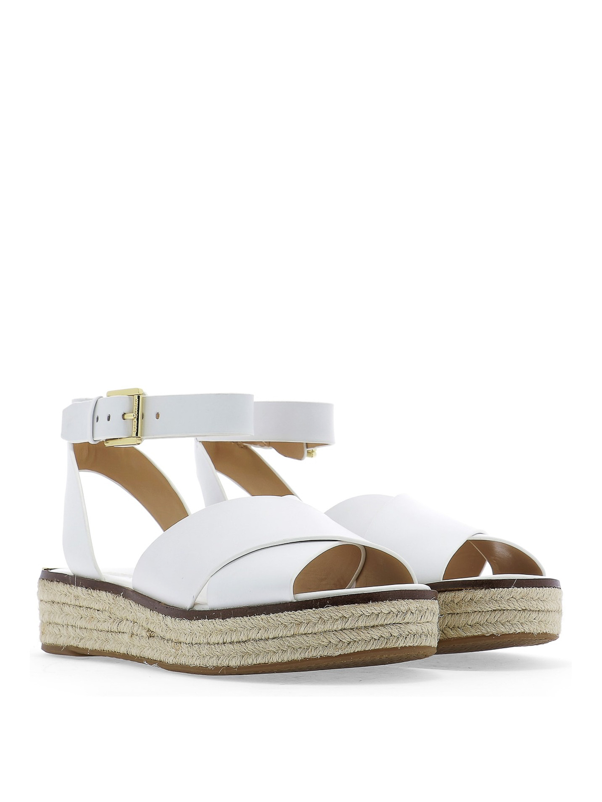 Sandals Michael Kors - Abbott white sandals - 40S9ABFA1L085 