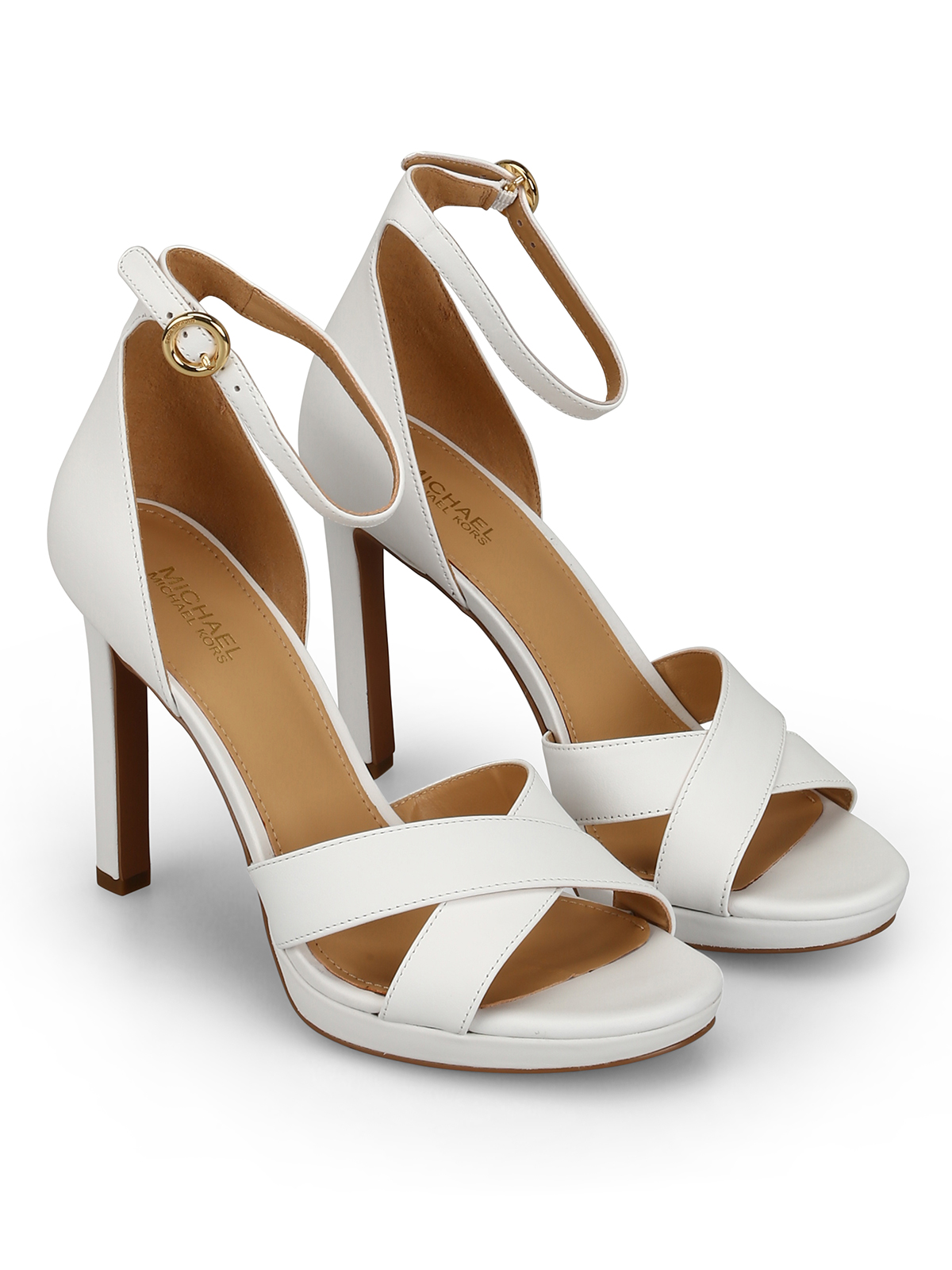 Michael Kors - Alexia white sandals 