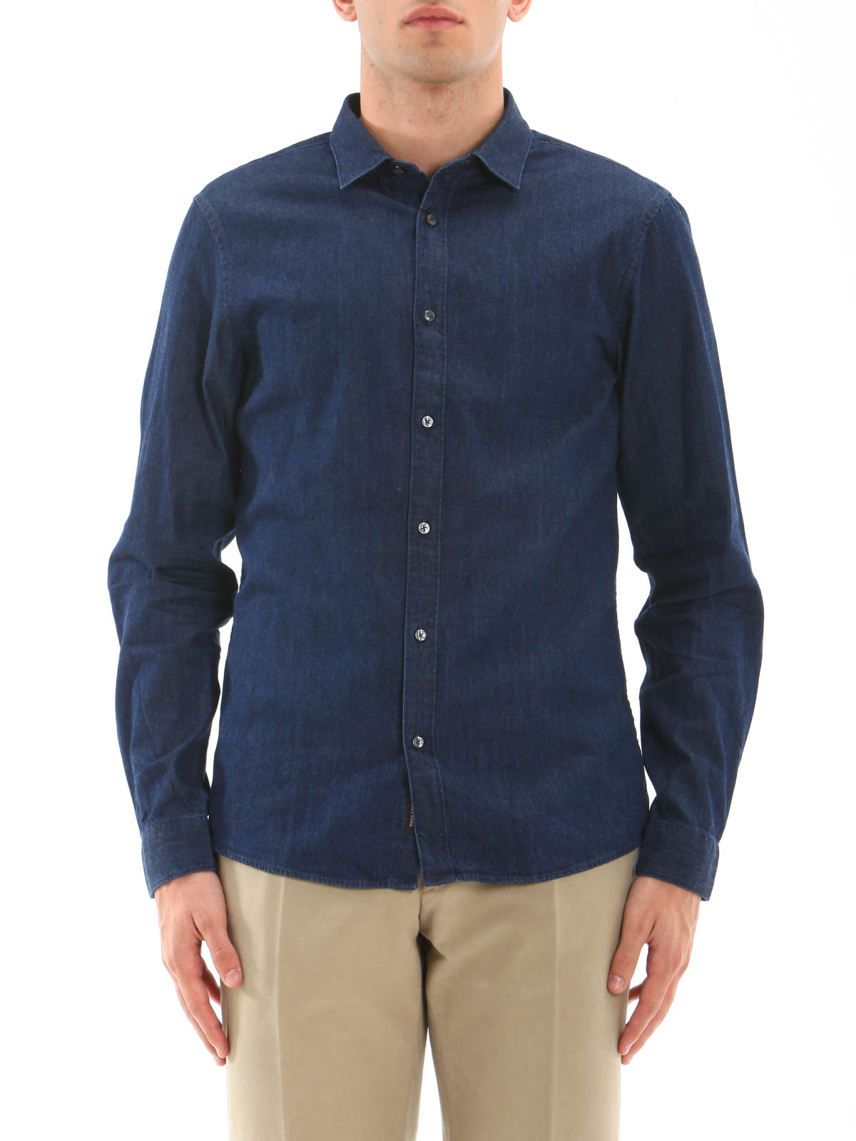Shirts Michael Kors - Slim fit denim shirt - CF64CBUOWK991 