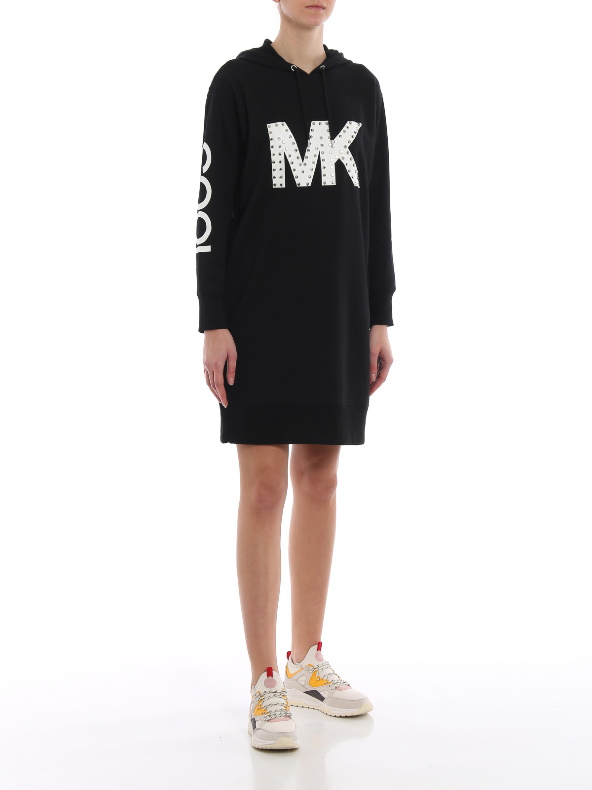 mk logo dress