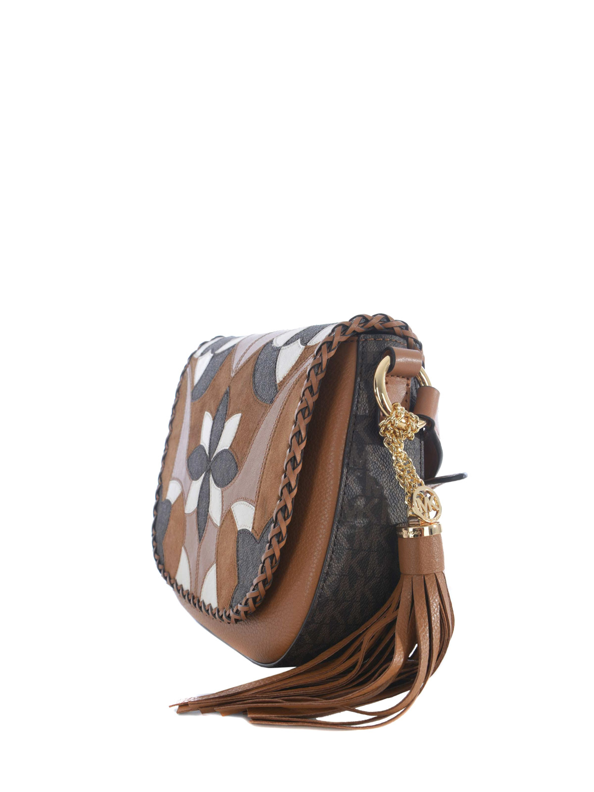 Shoulder bags Michael Kors - Brooklyn patterned flap leather bag ...